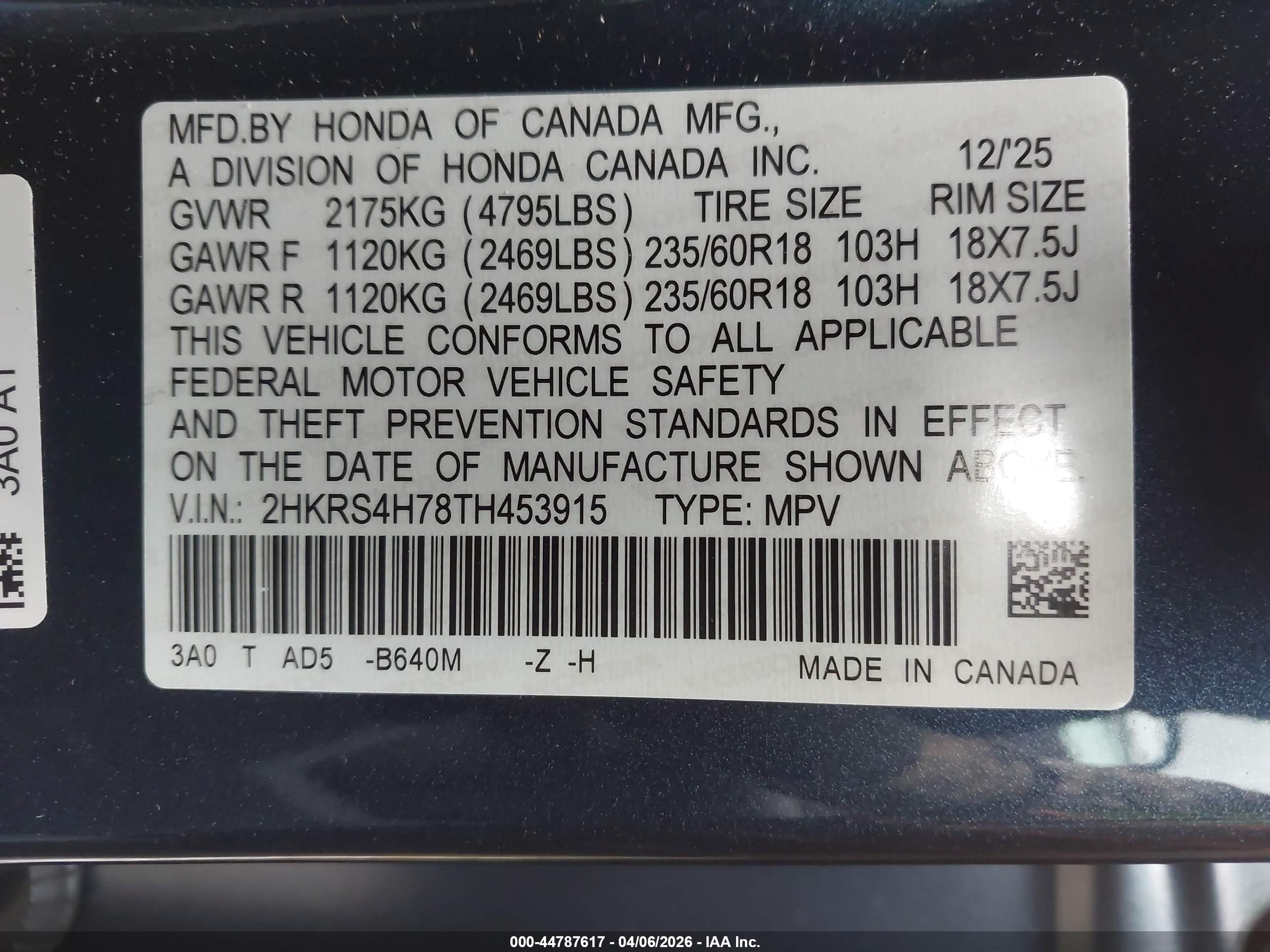 HONDA CR-V image 9