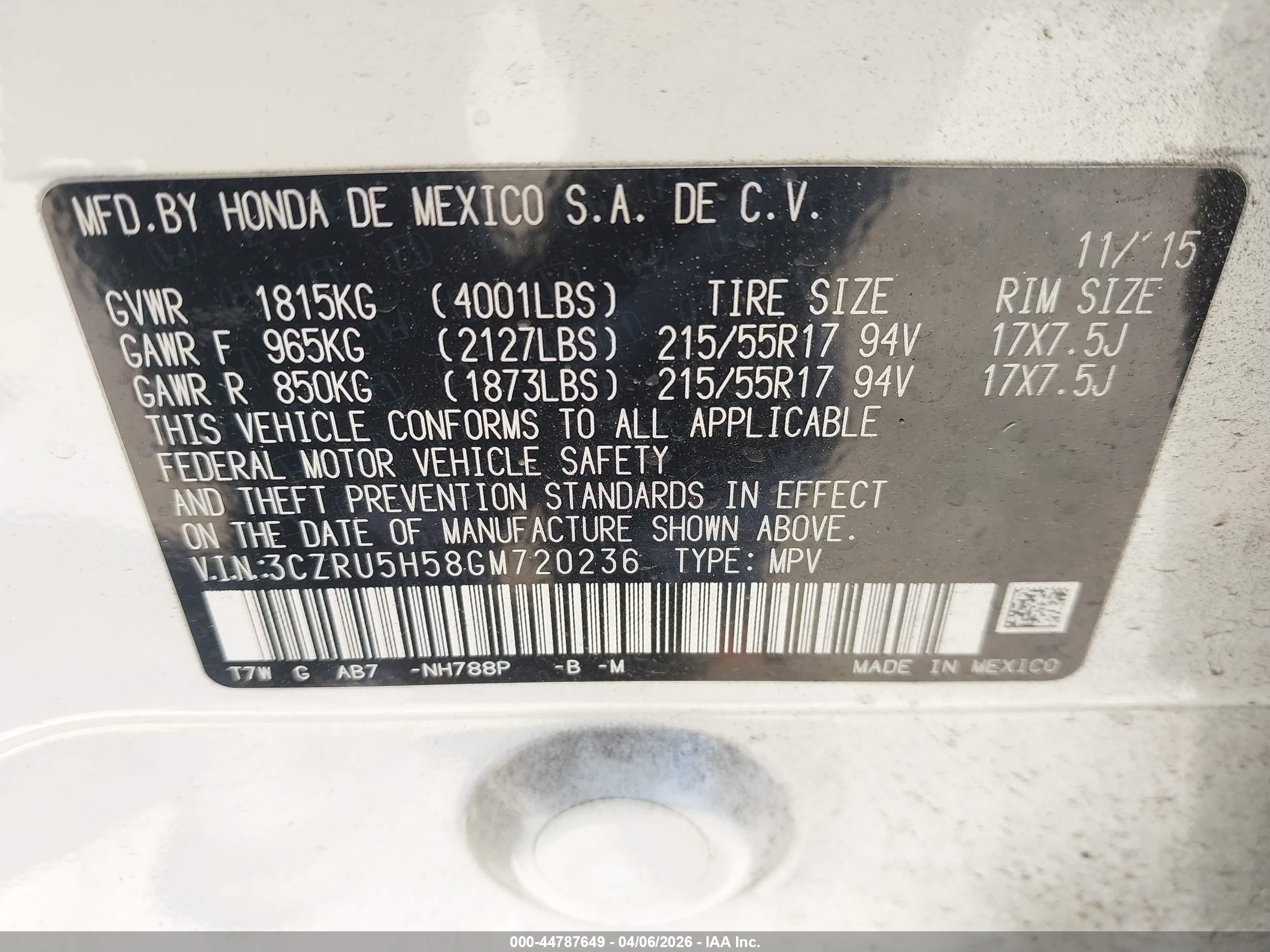 HONDA HR-V image 9