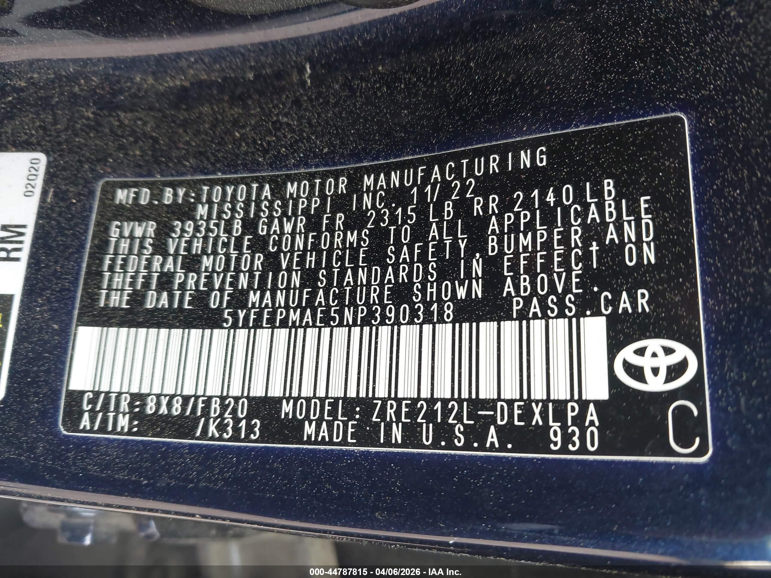 TOYOTA COROLLA image 9