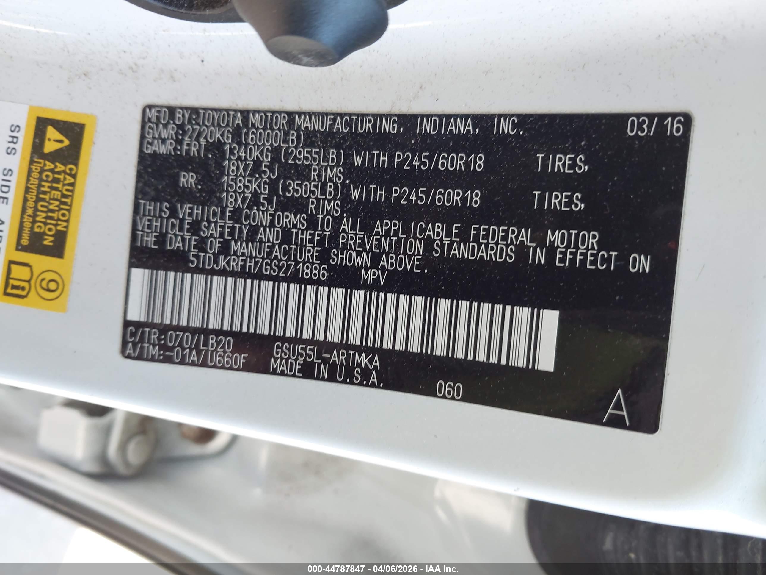 TOYOTA HIGHLANDER image 9