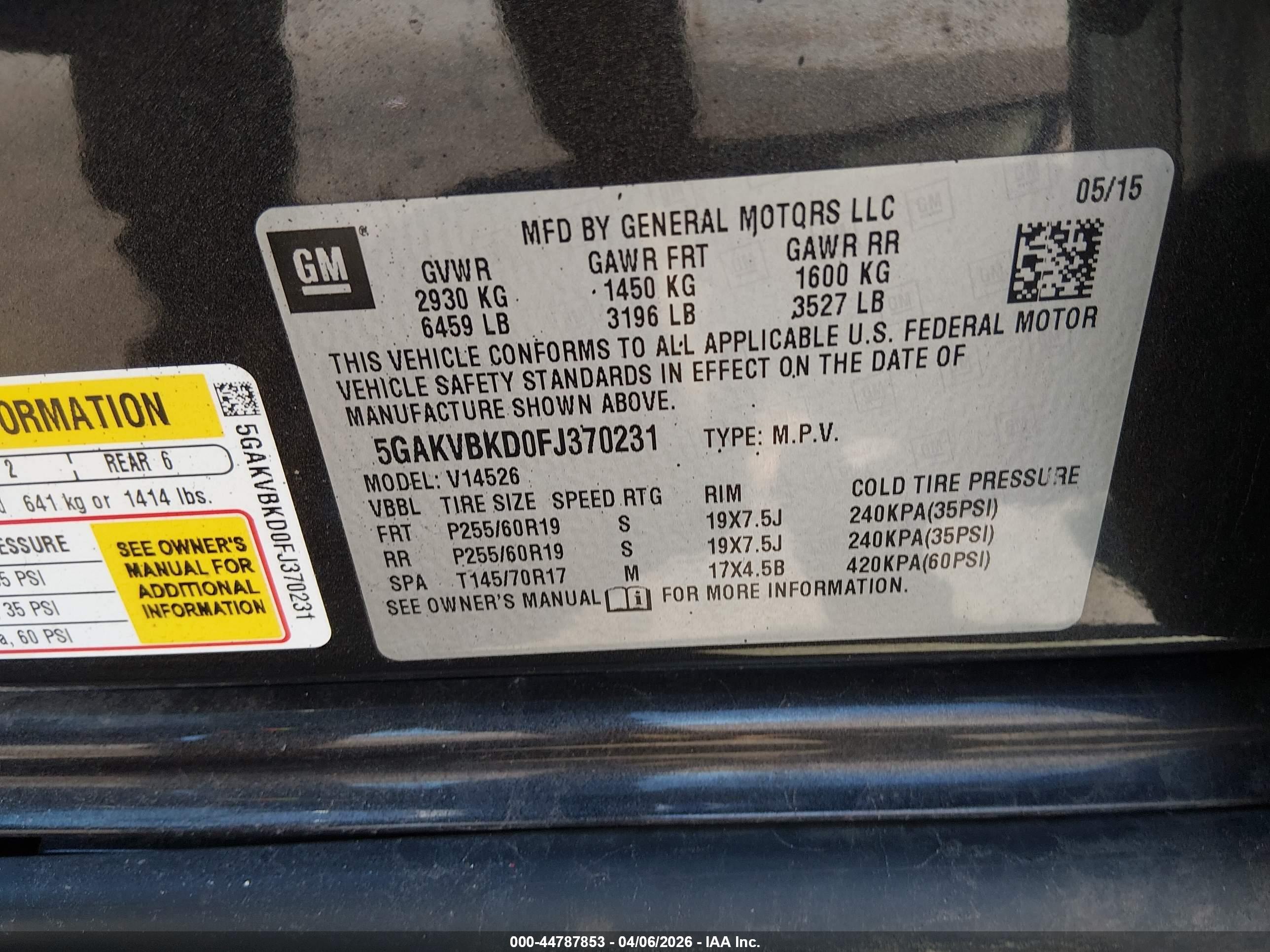 BUICK ENCLAVE image 9