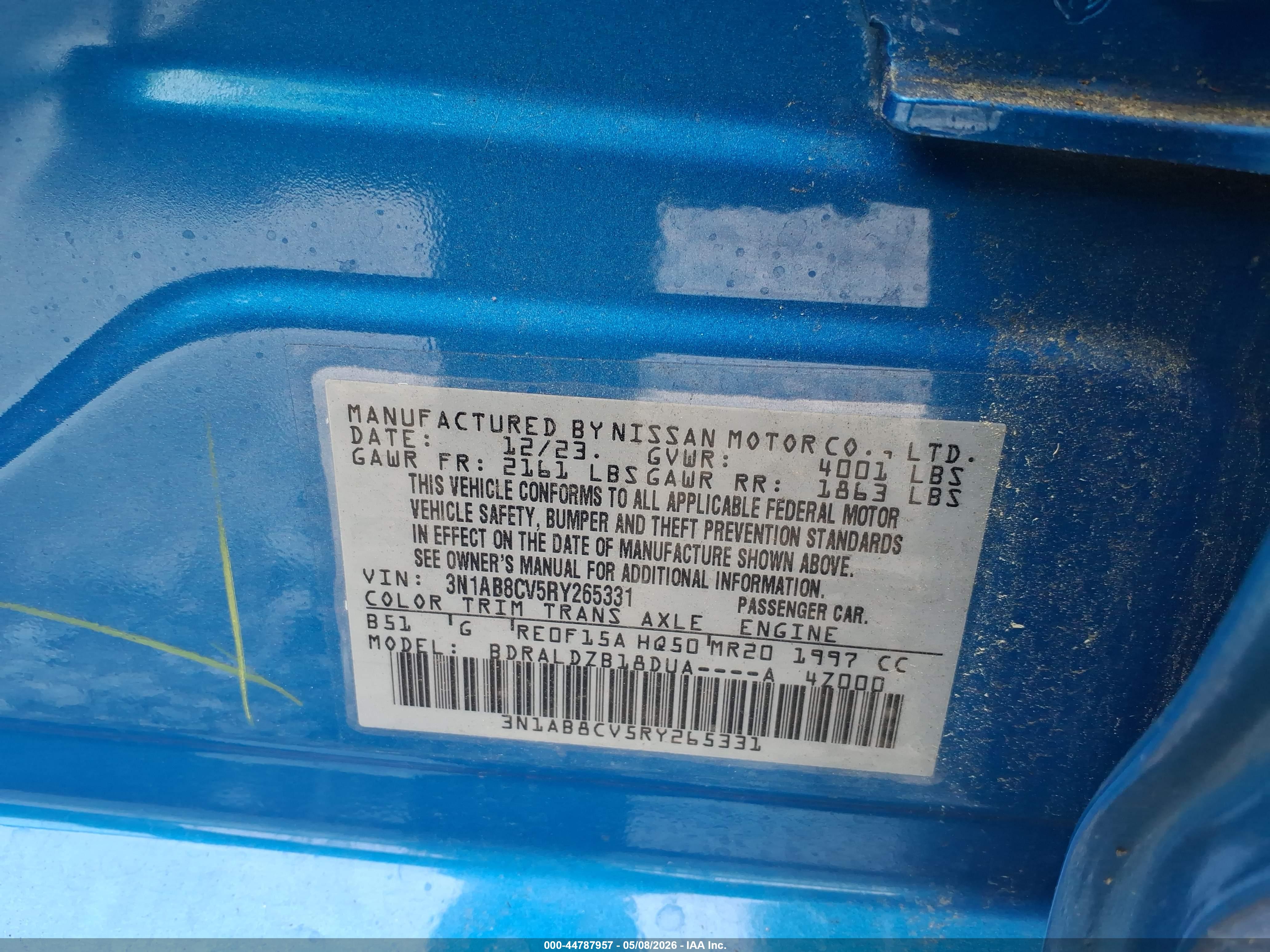 NISSAN SENTRA image 9