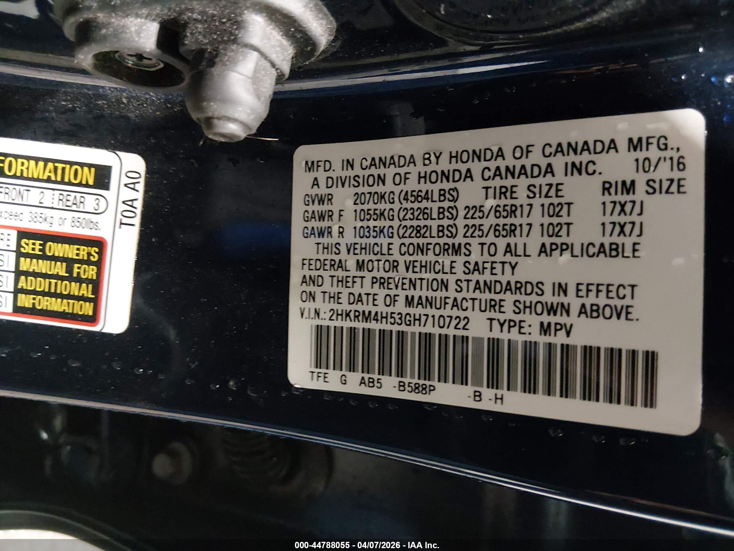 HONDA CR-V image 9