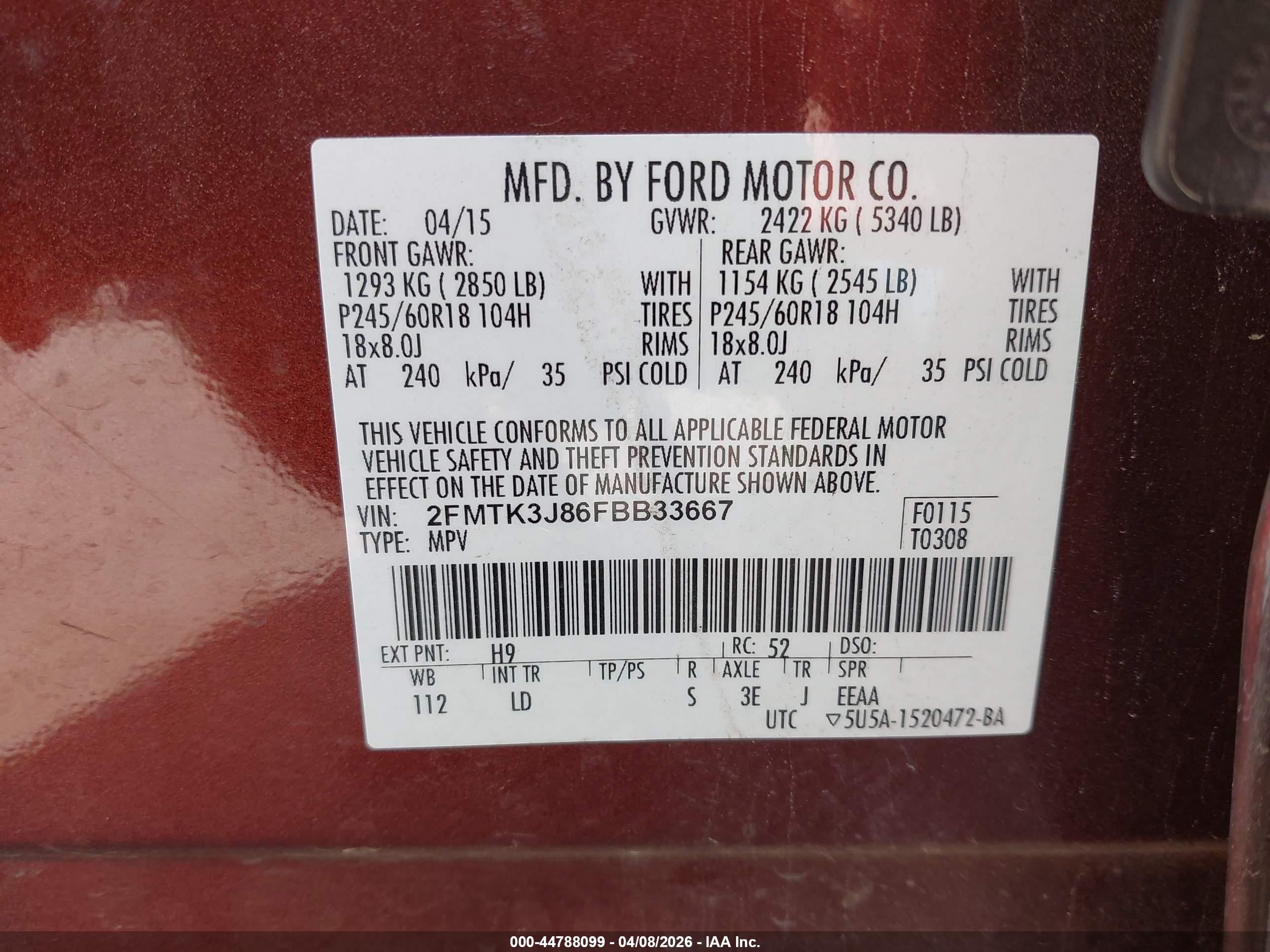 FORD EDGE image 9