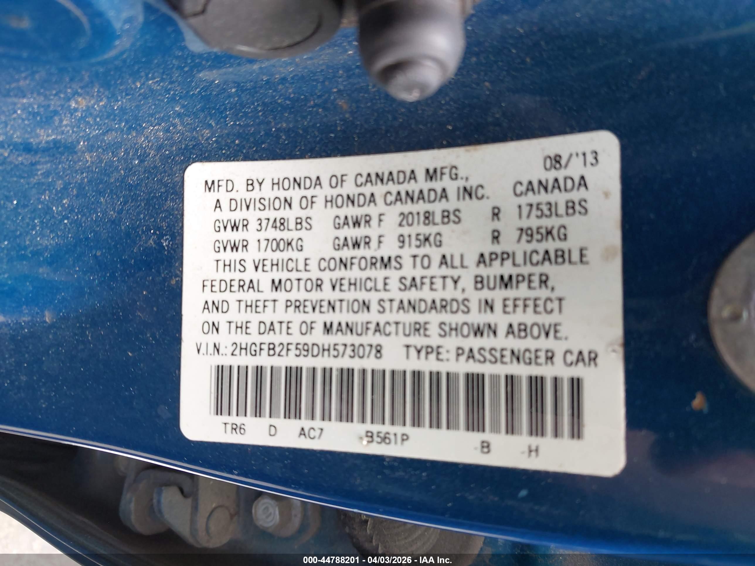 HONDA CIVIC image 9