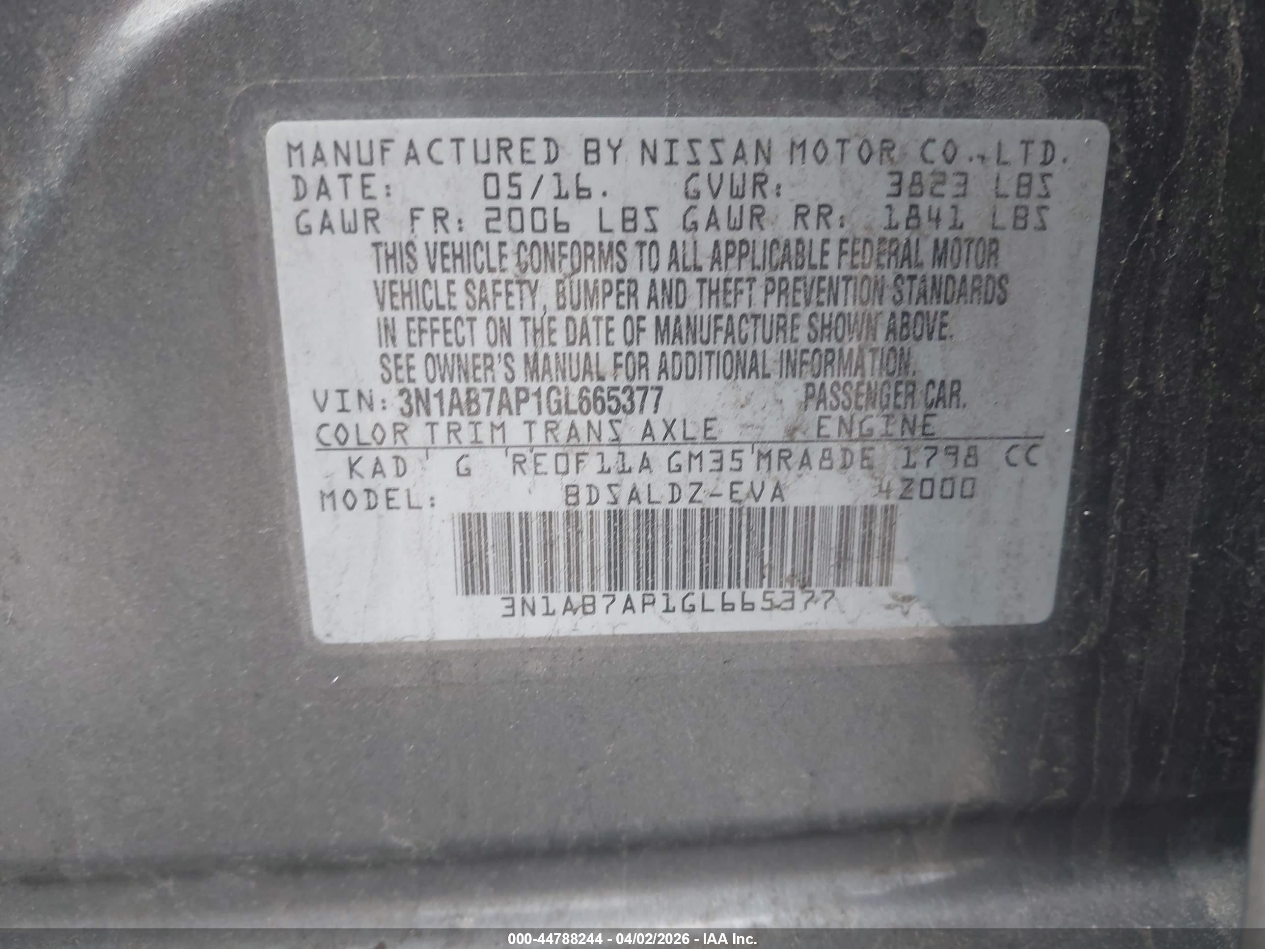 NISSAN SENTRA image 9