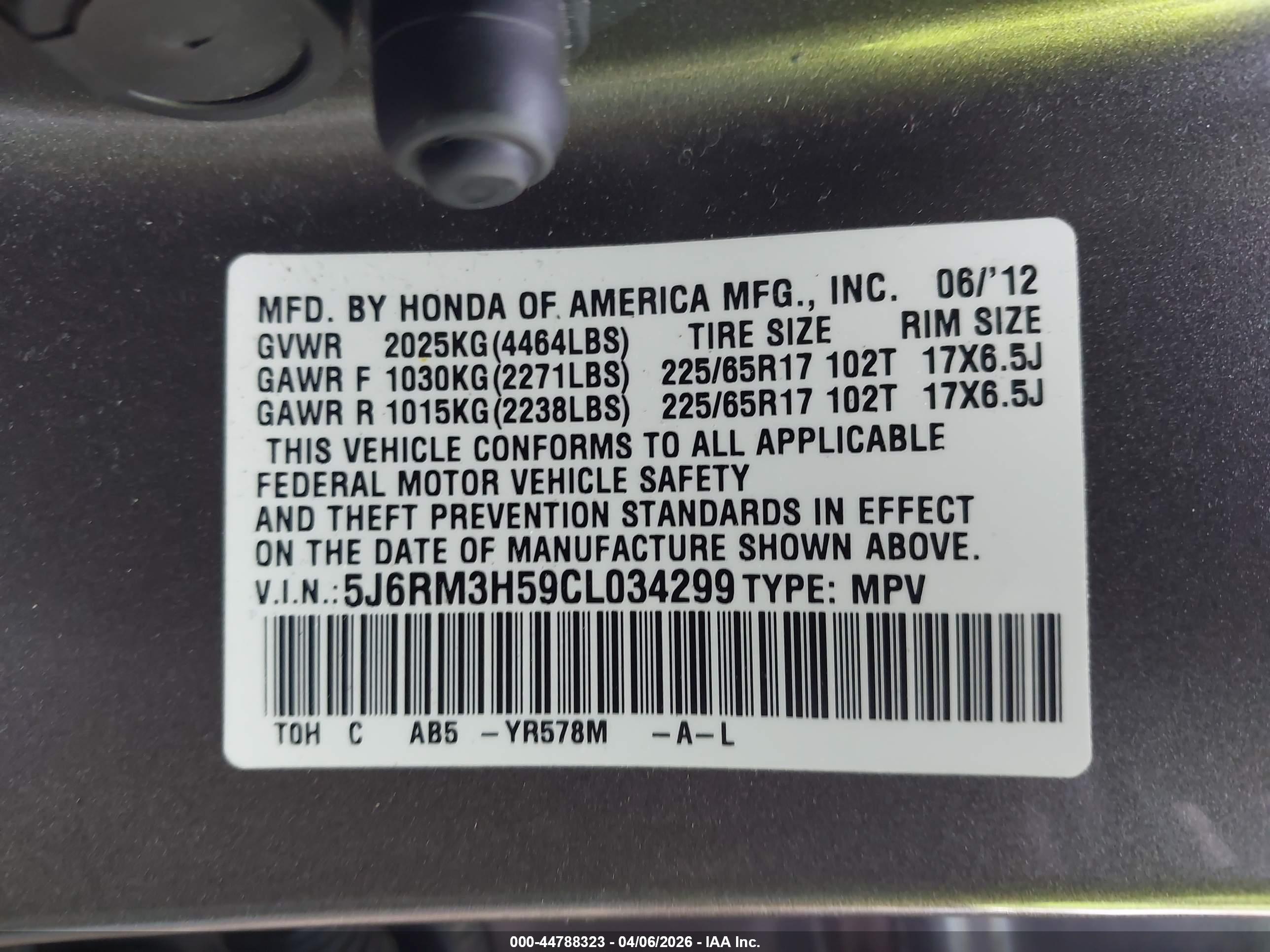 HONDA CR-V image 9