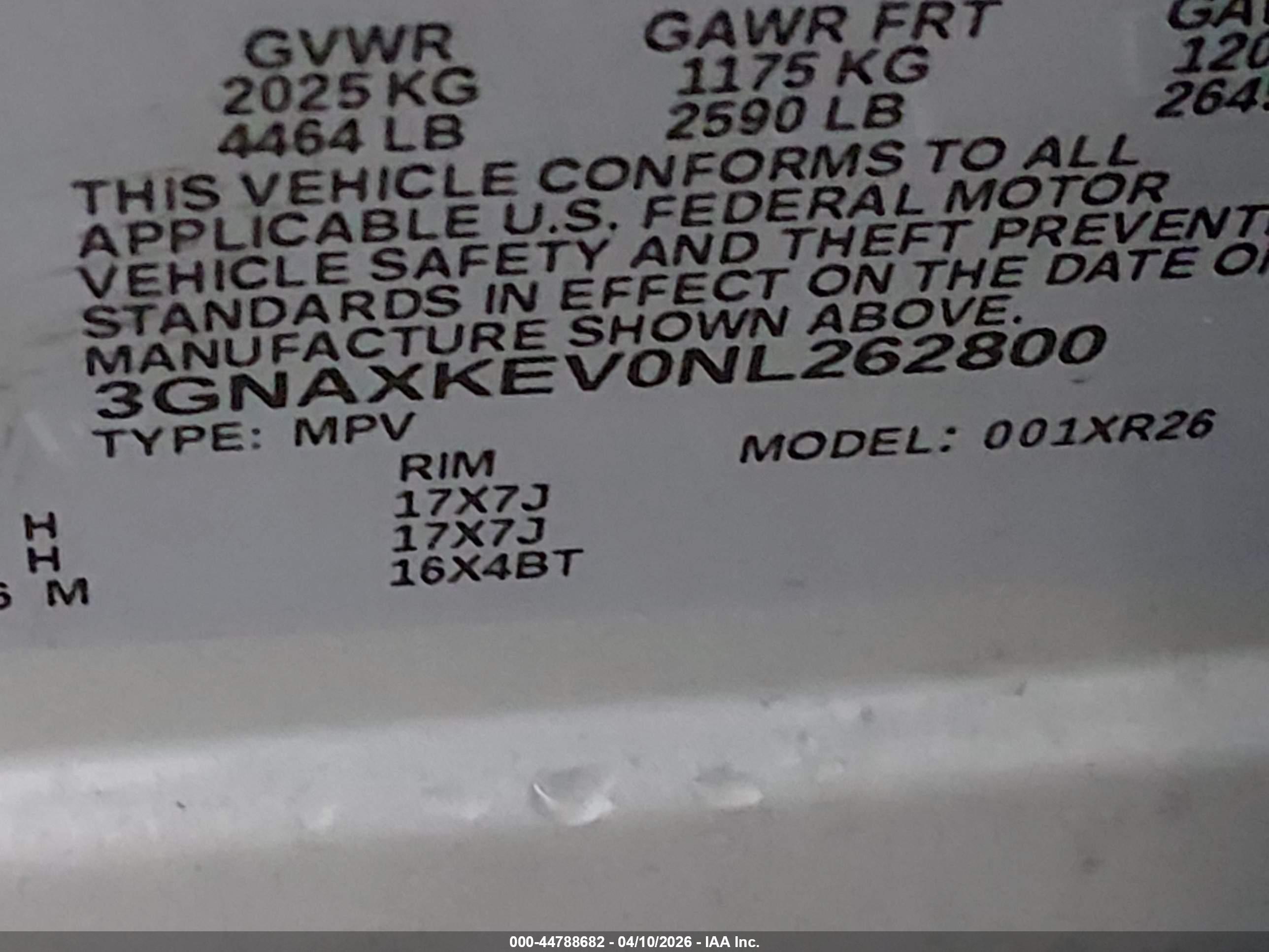 CHEVROLET EQUINOX image 9