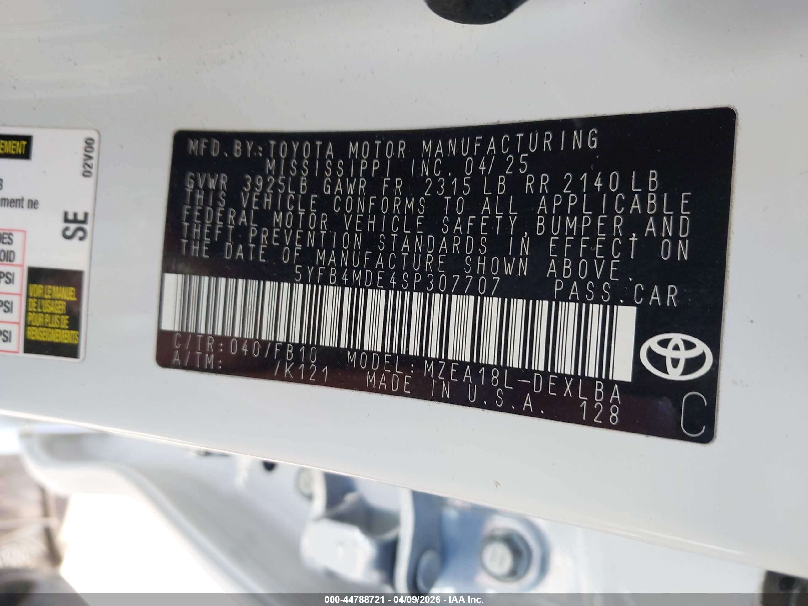 TOYOTA COROLLA image 9
