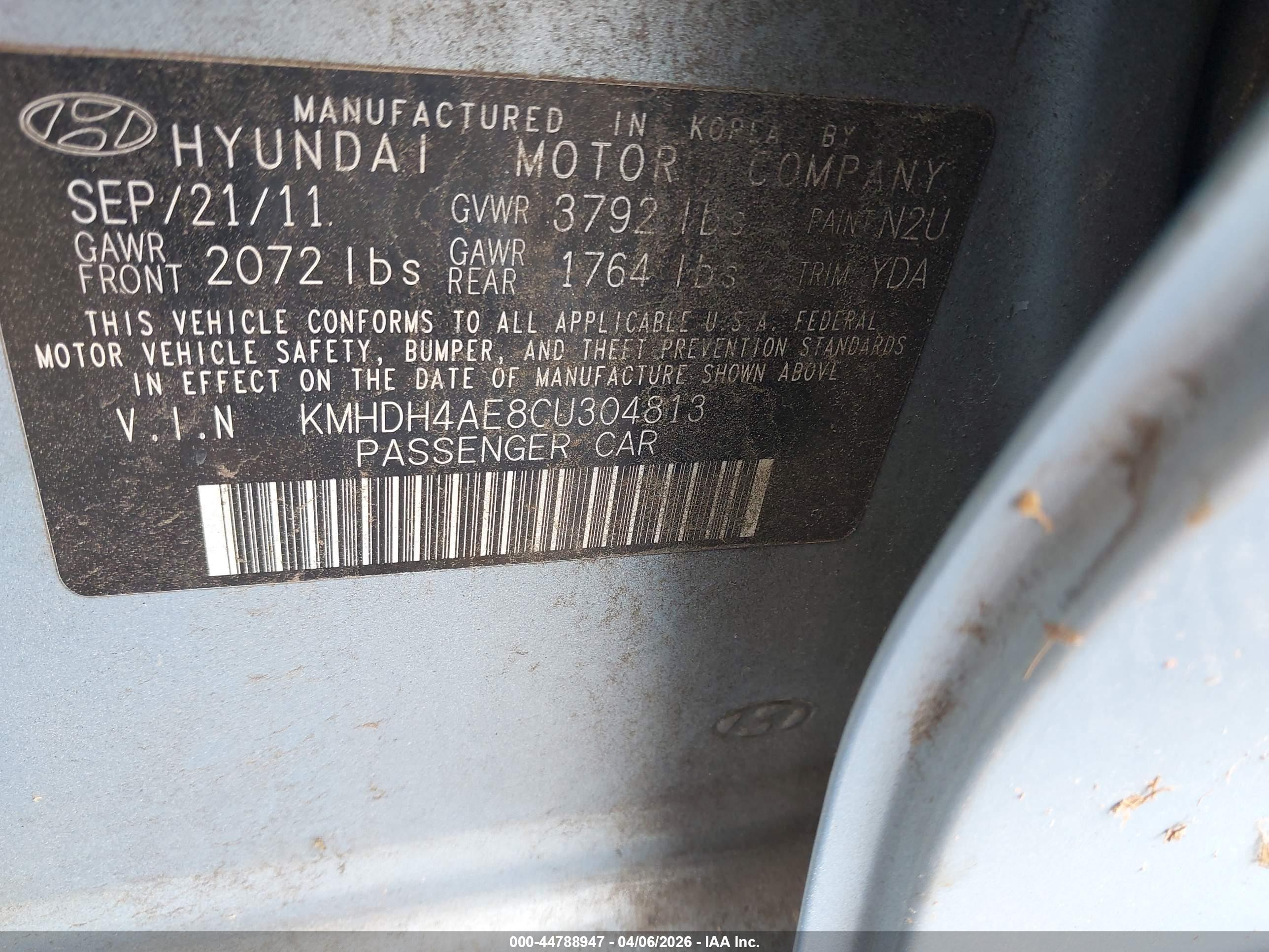 HYUNDAI ELANTRA image 9