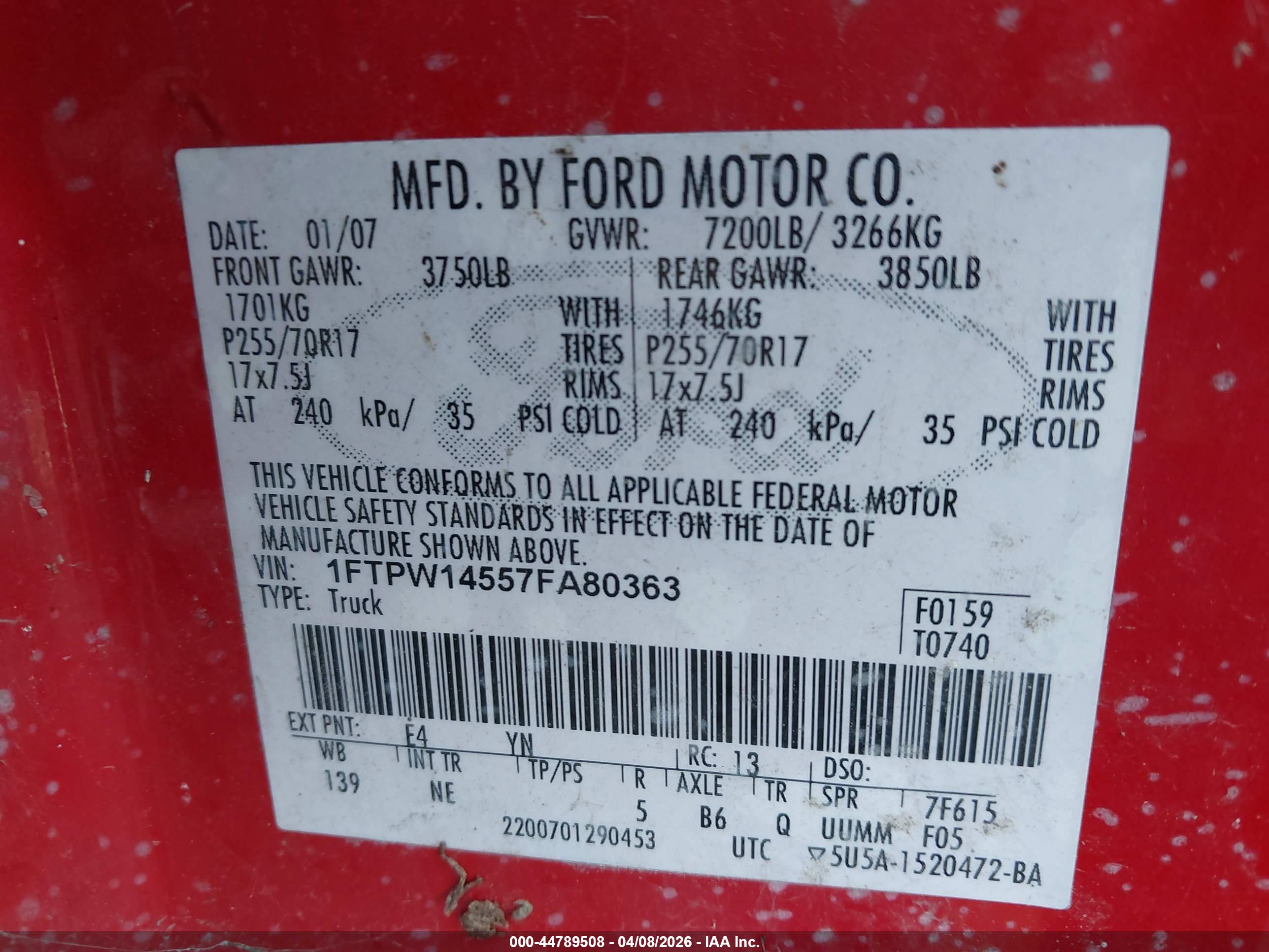 FORD F-150 image 9