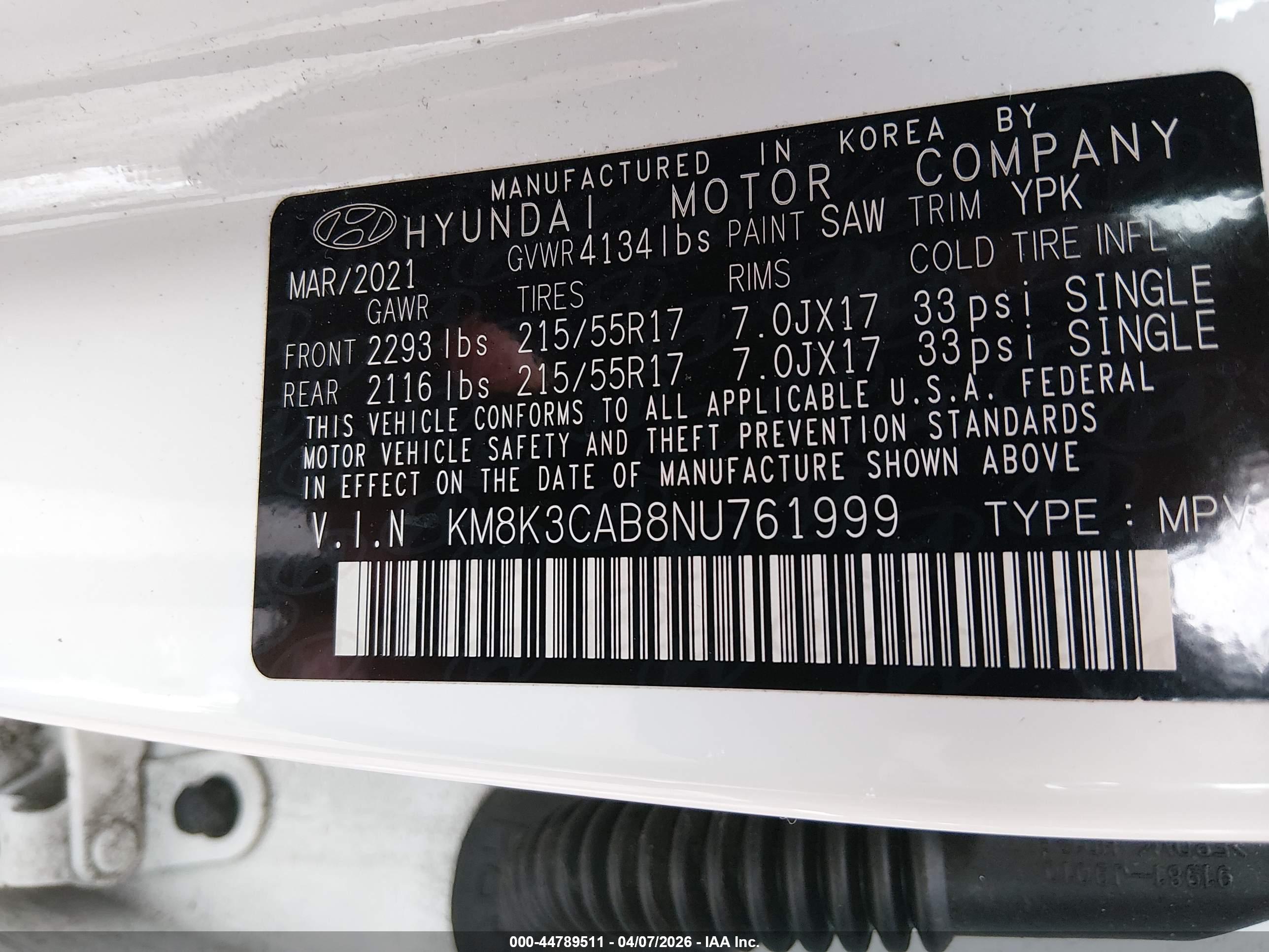 HYUNDAI KONA image 9