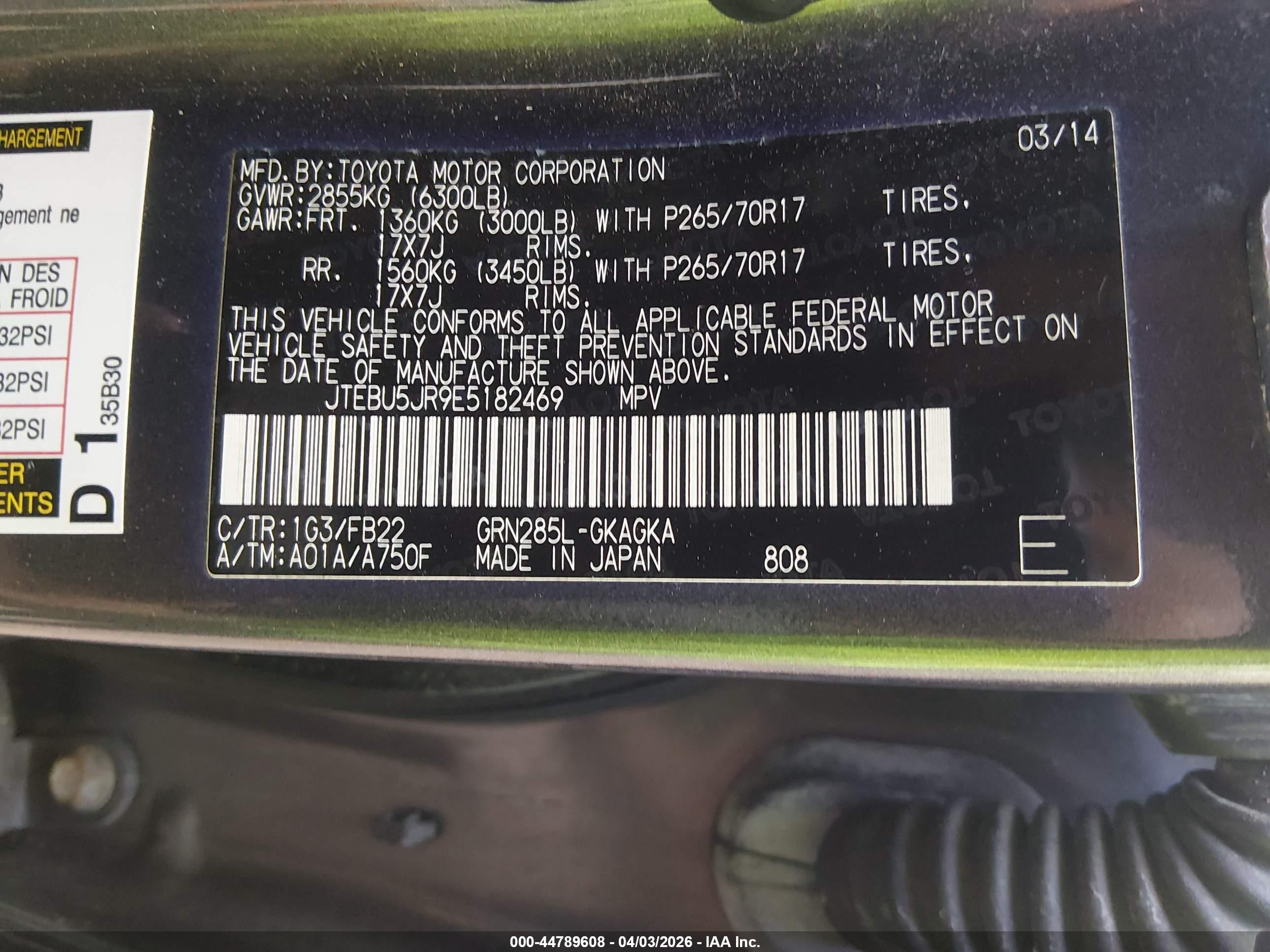 TOYOTA 4RUNNER image 9
