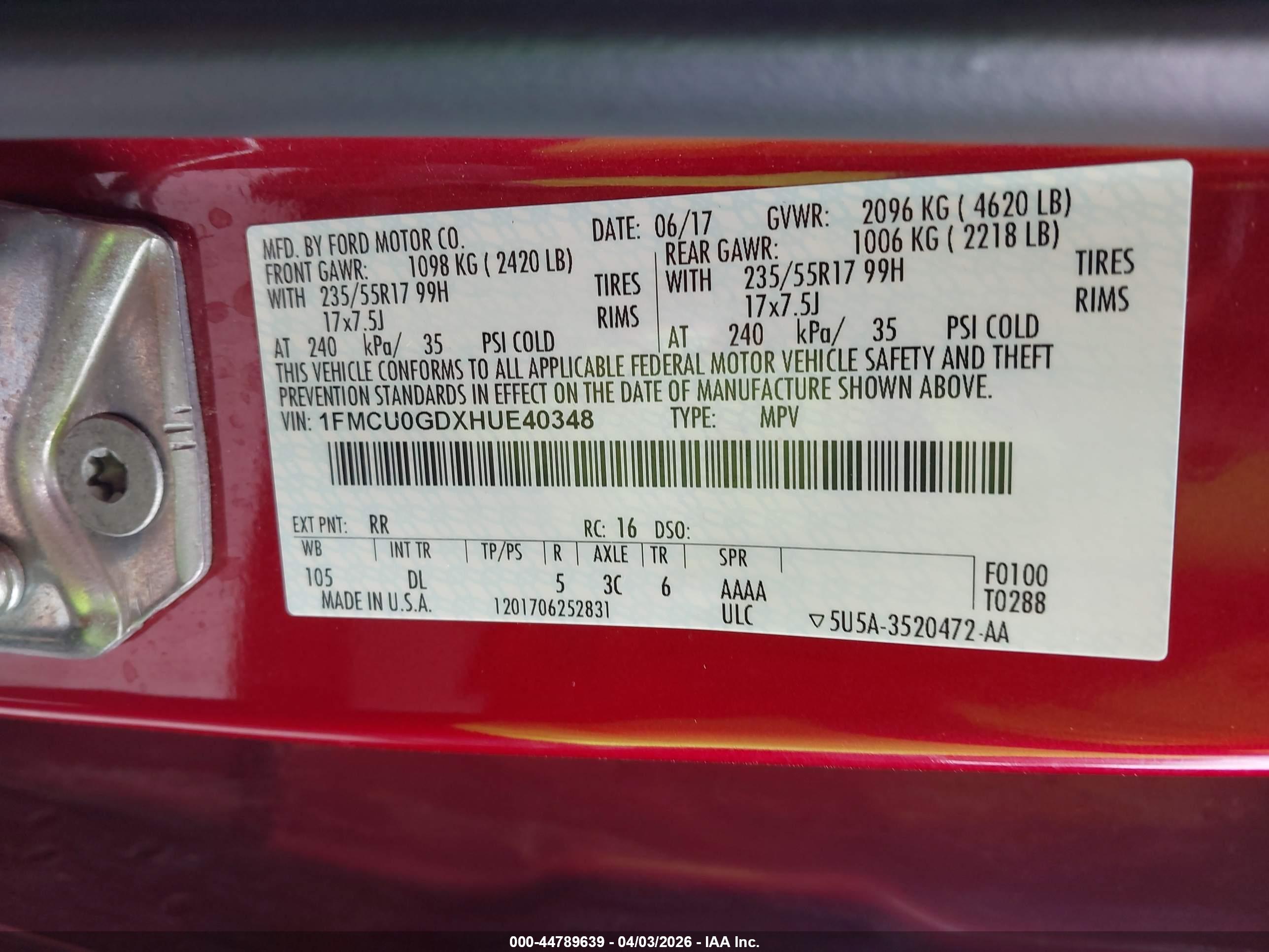 FORD ESCAPE image 9