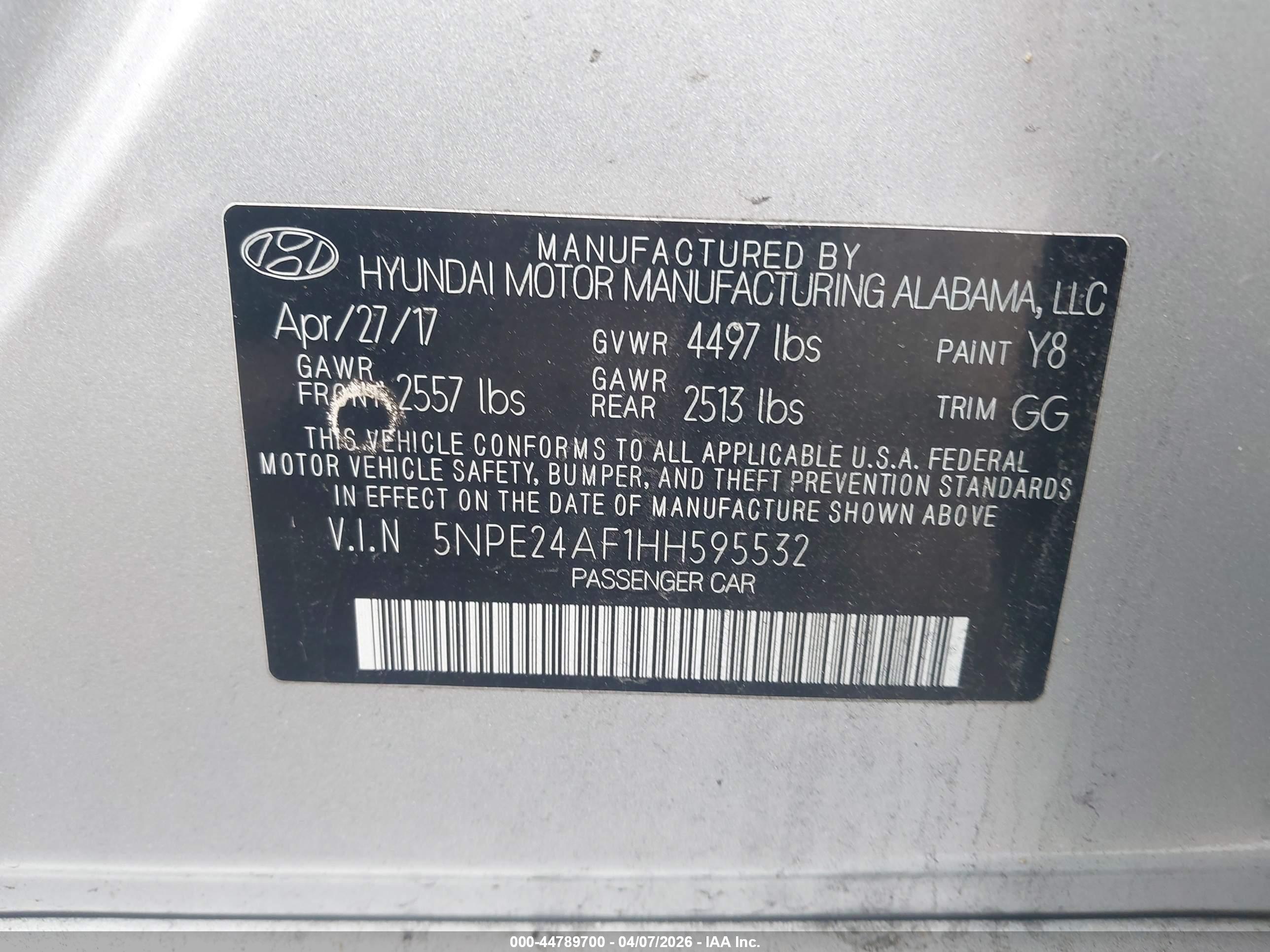 HYUNDAI SONATA image 9
