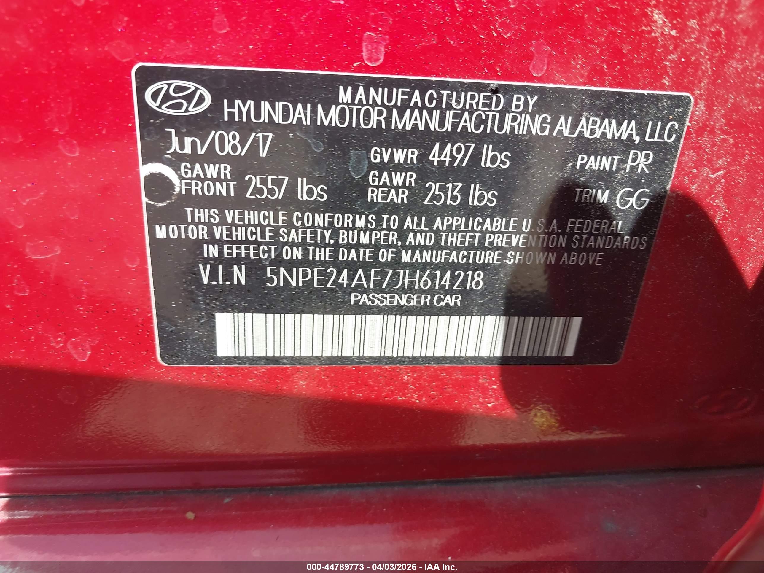 HYUNDAI SONATA image 9