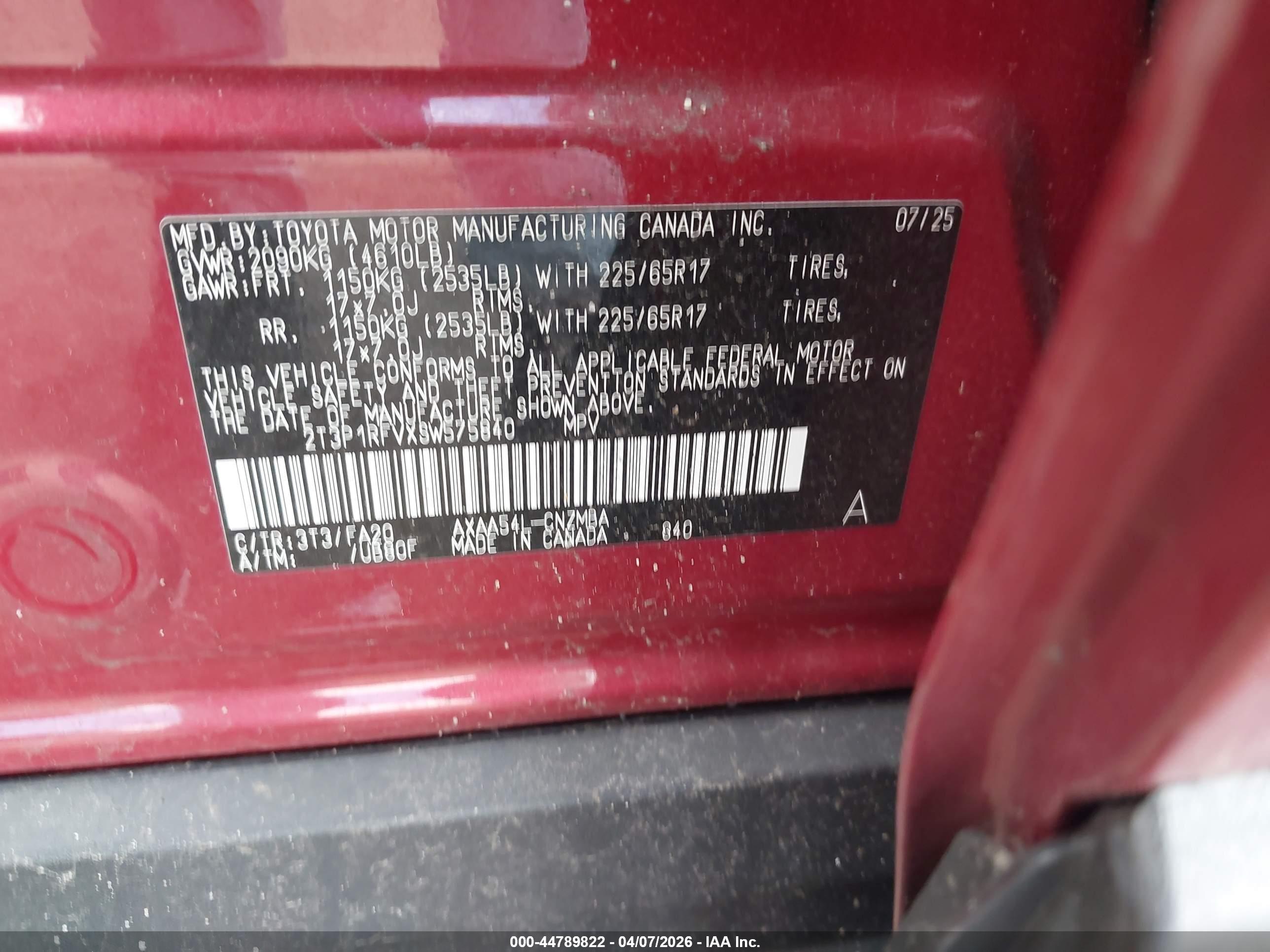 TOYOTA RAV4 image 9