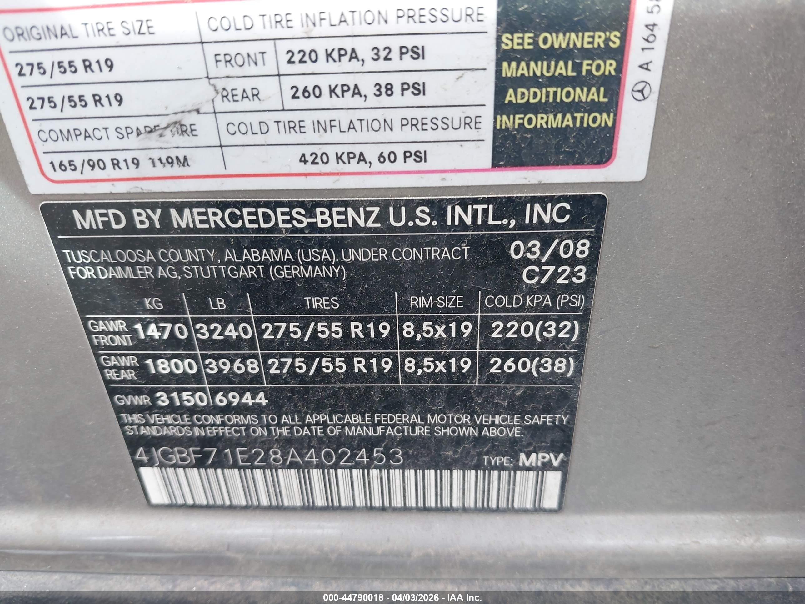 MERCEDES-BENZ GL image 9