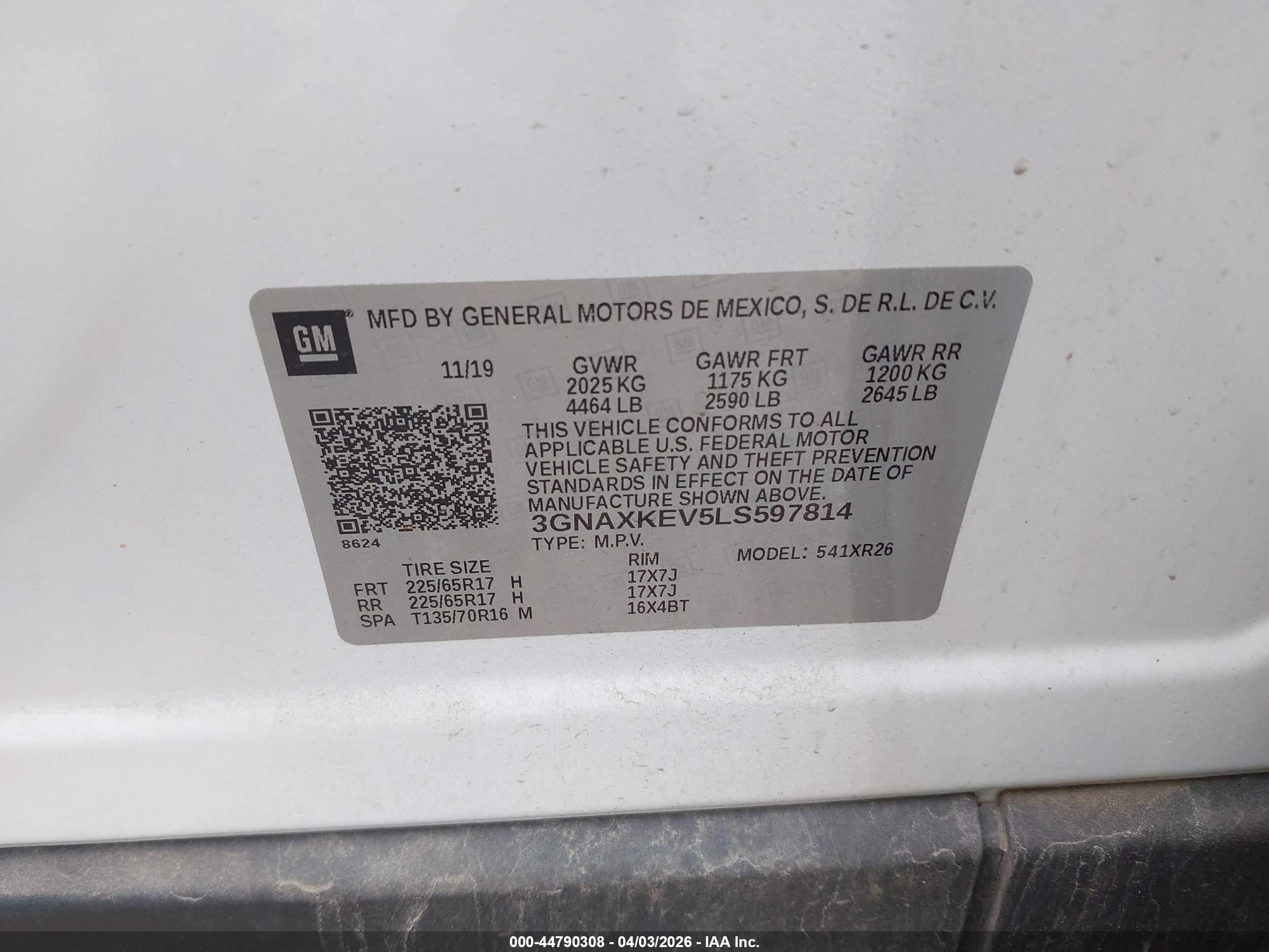 CHEVROLET EQUINOX image 9