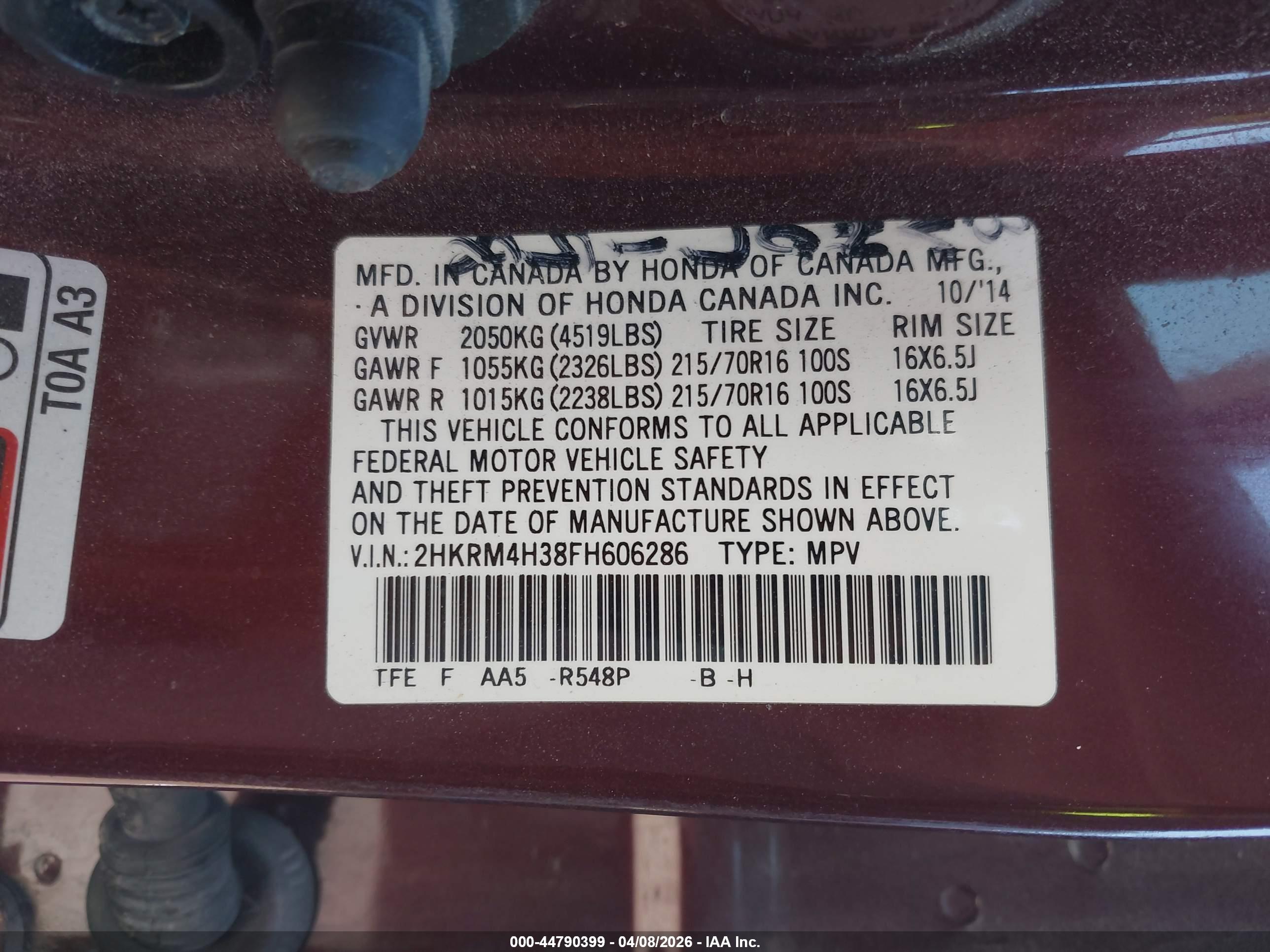 HONDA CR-V image 9