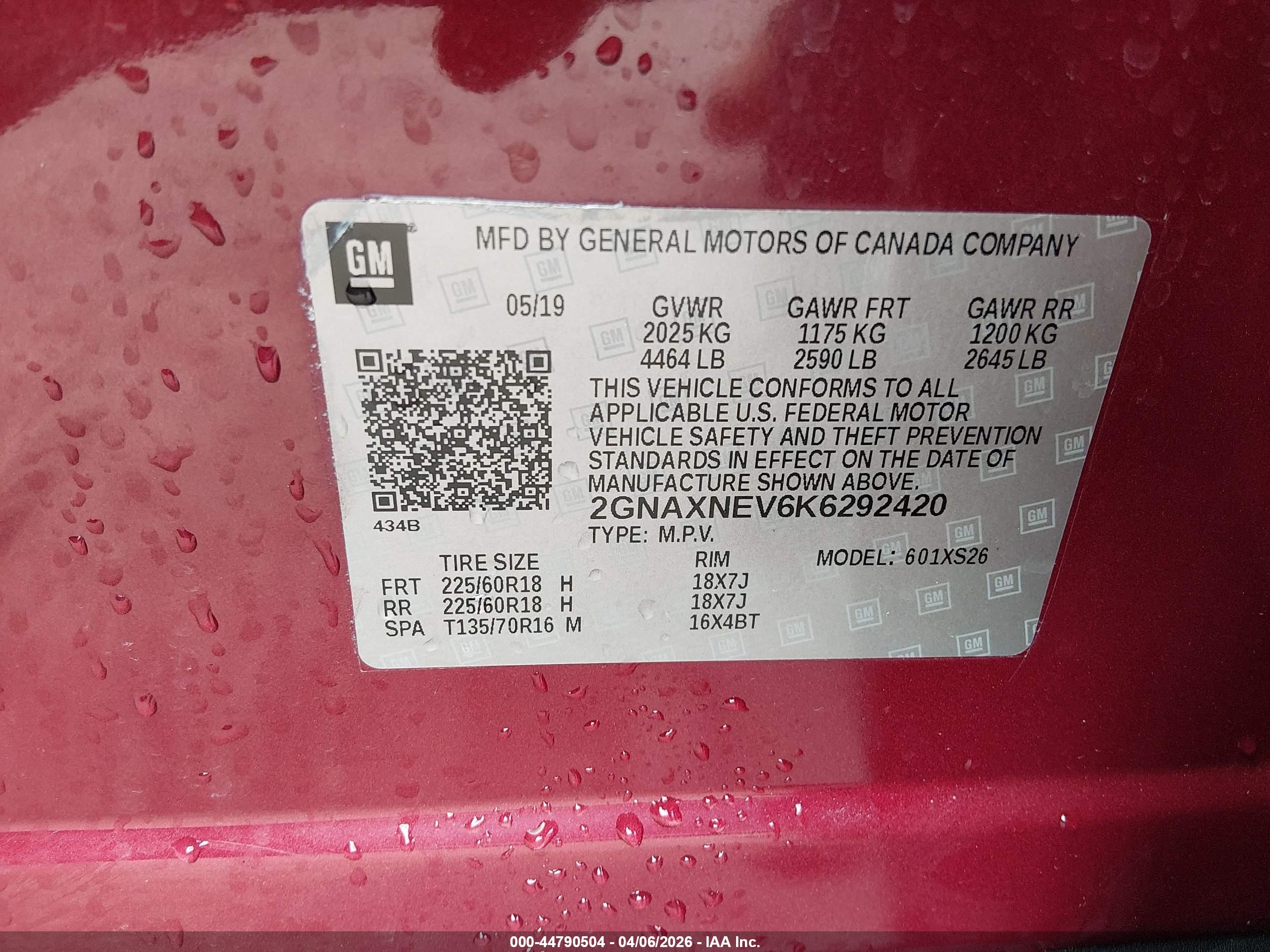 CHEVROLET EQUINOX image 9