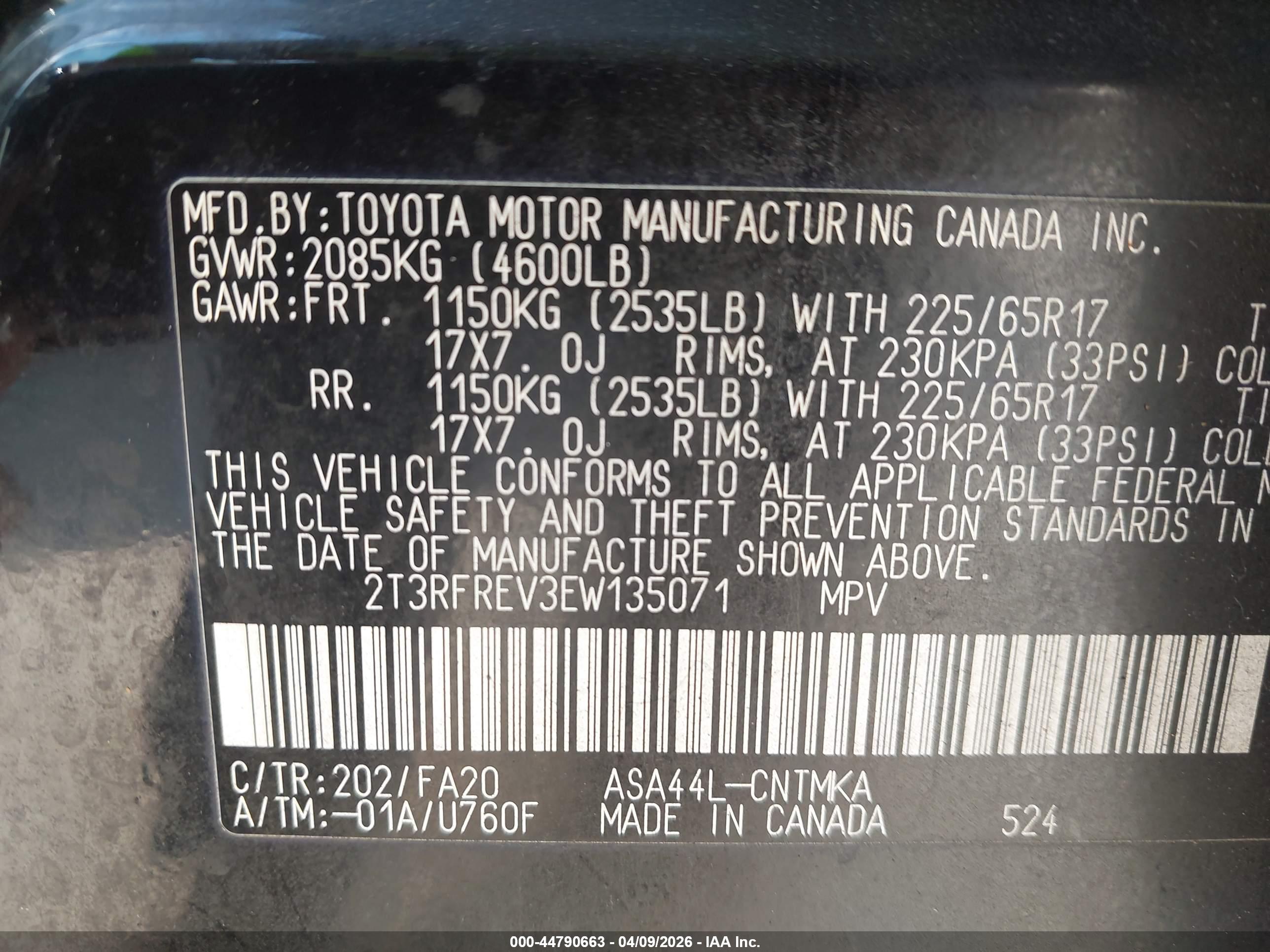 TOYOTA RAV4 image 9
