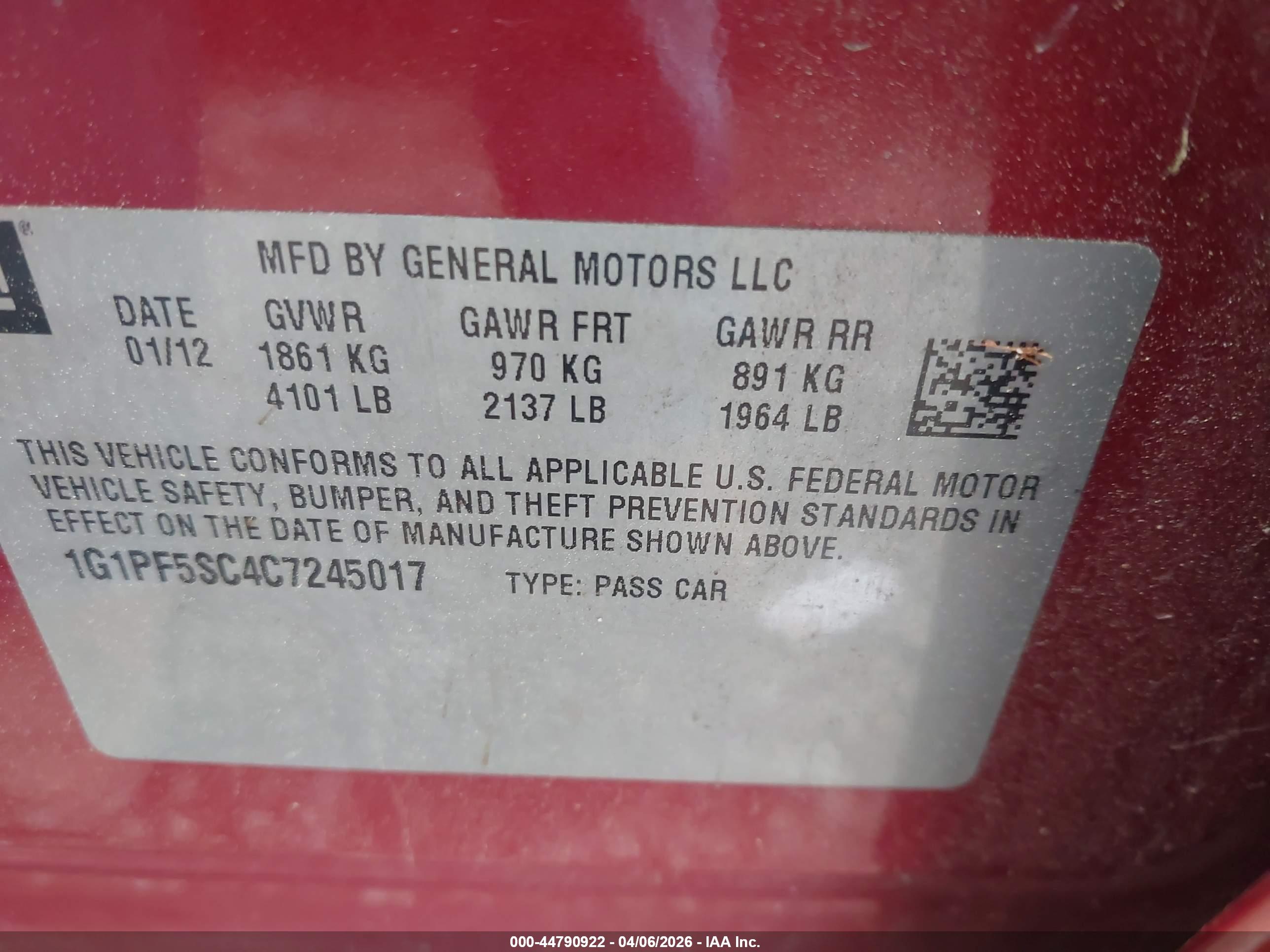 CHEVROLET CRUZE image 9