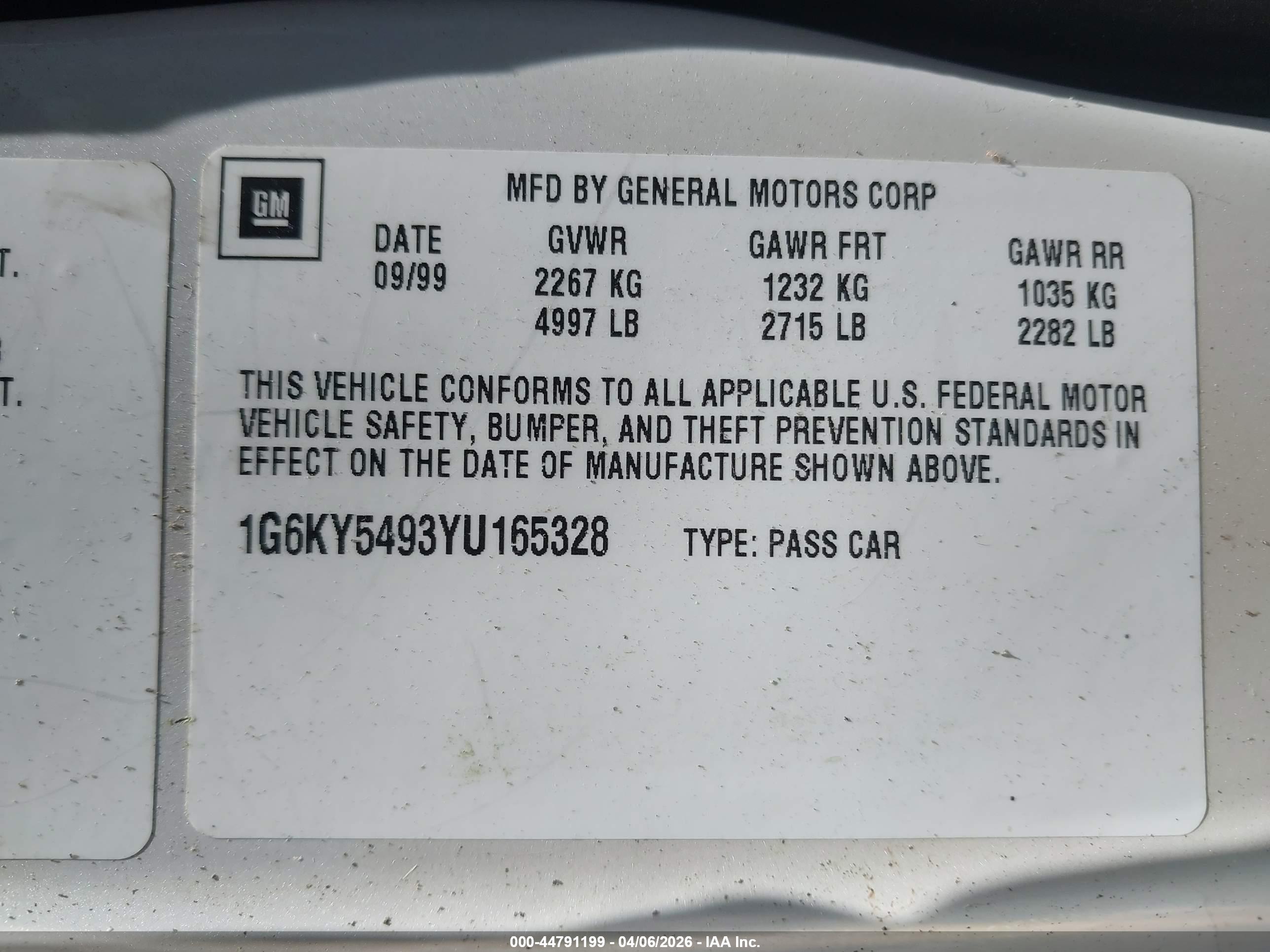 CADILLAC SEVILLE image 9