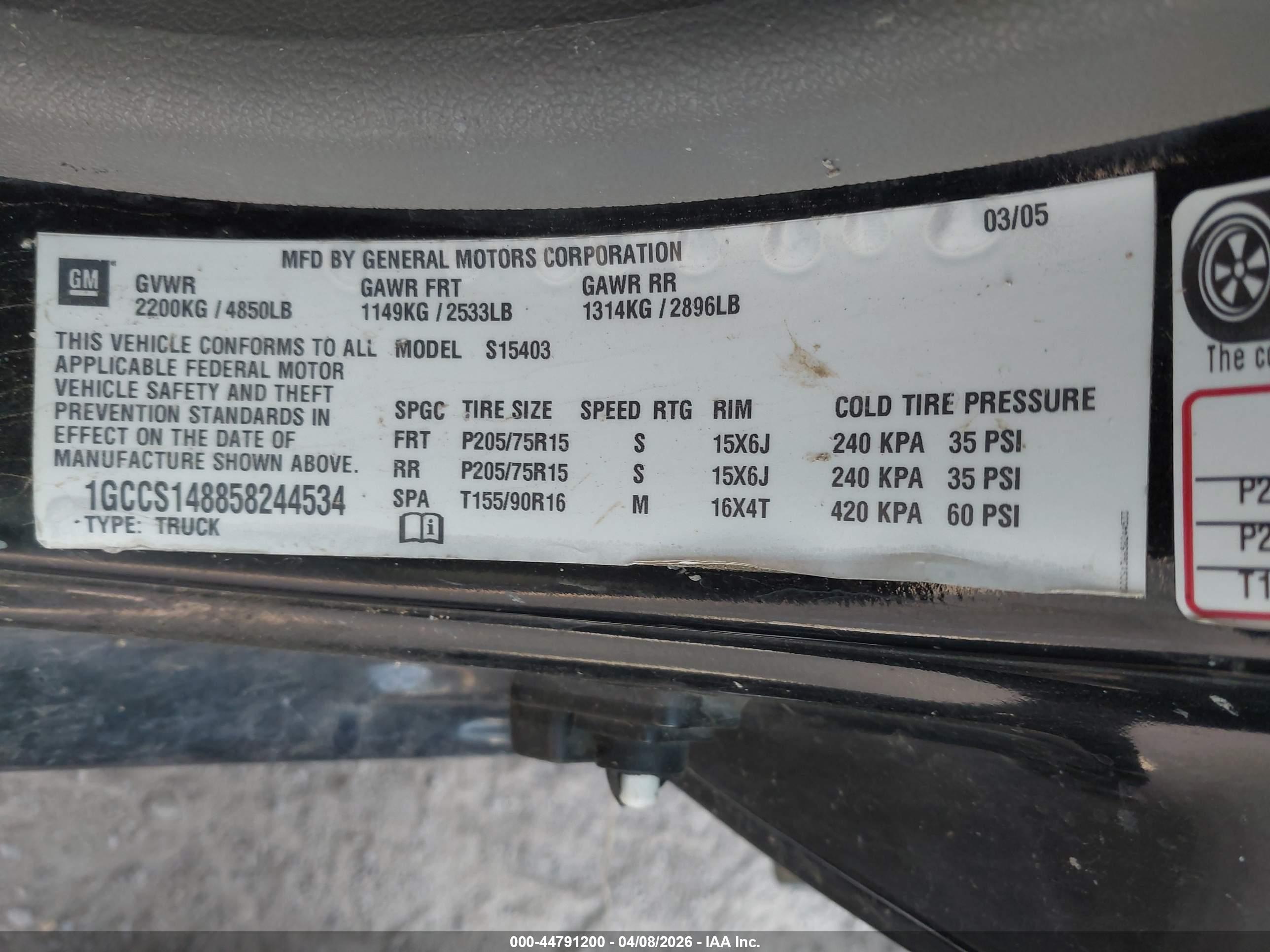 CHEVROLET COLORADO image 9