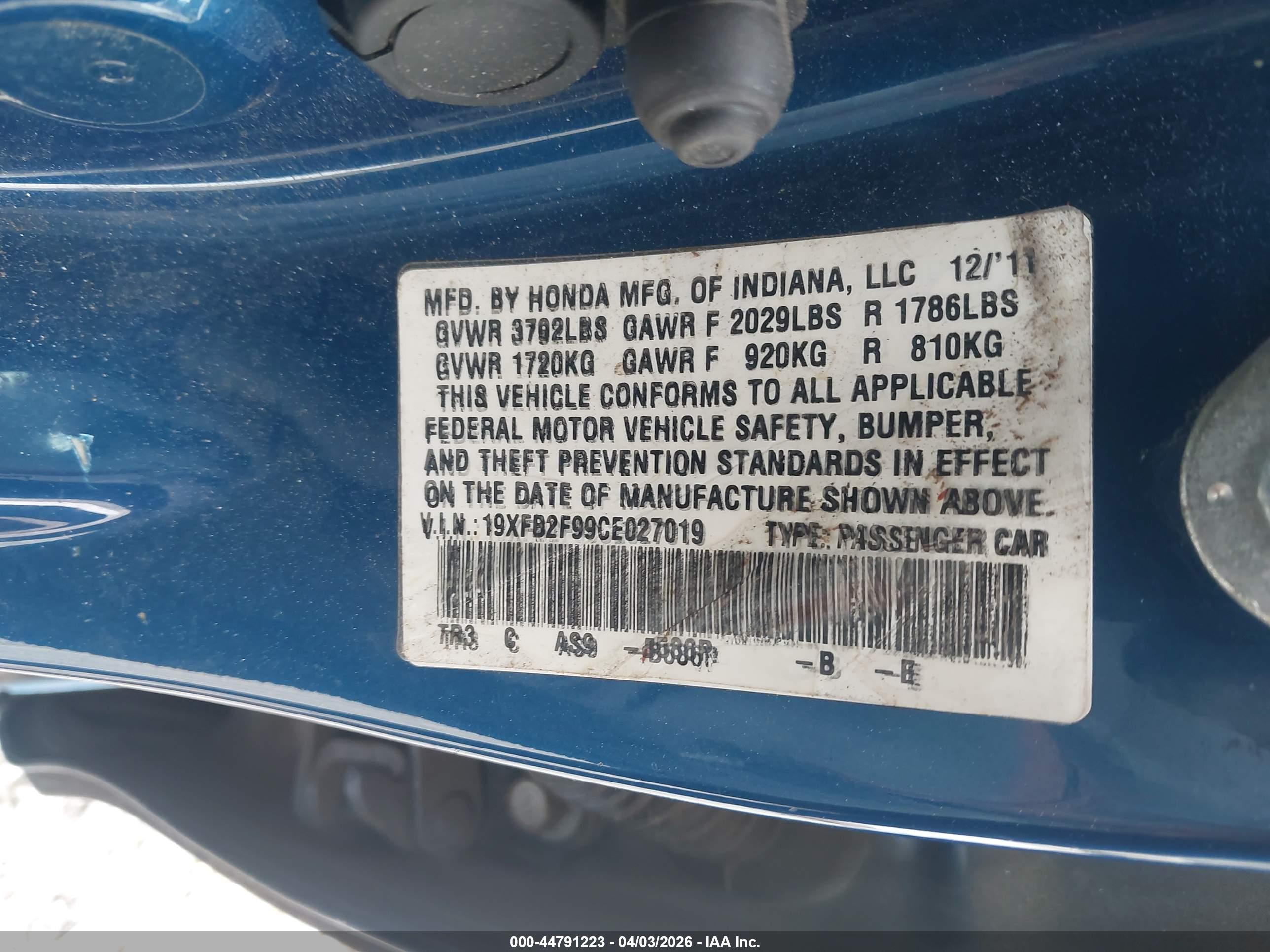 HONDA CIVIC image 9