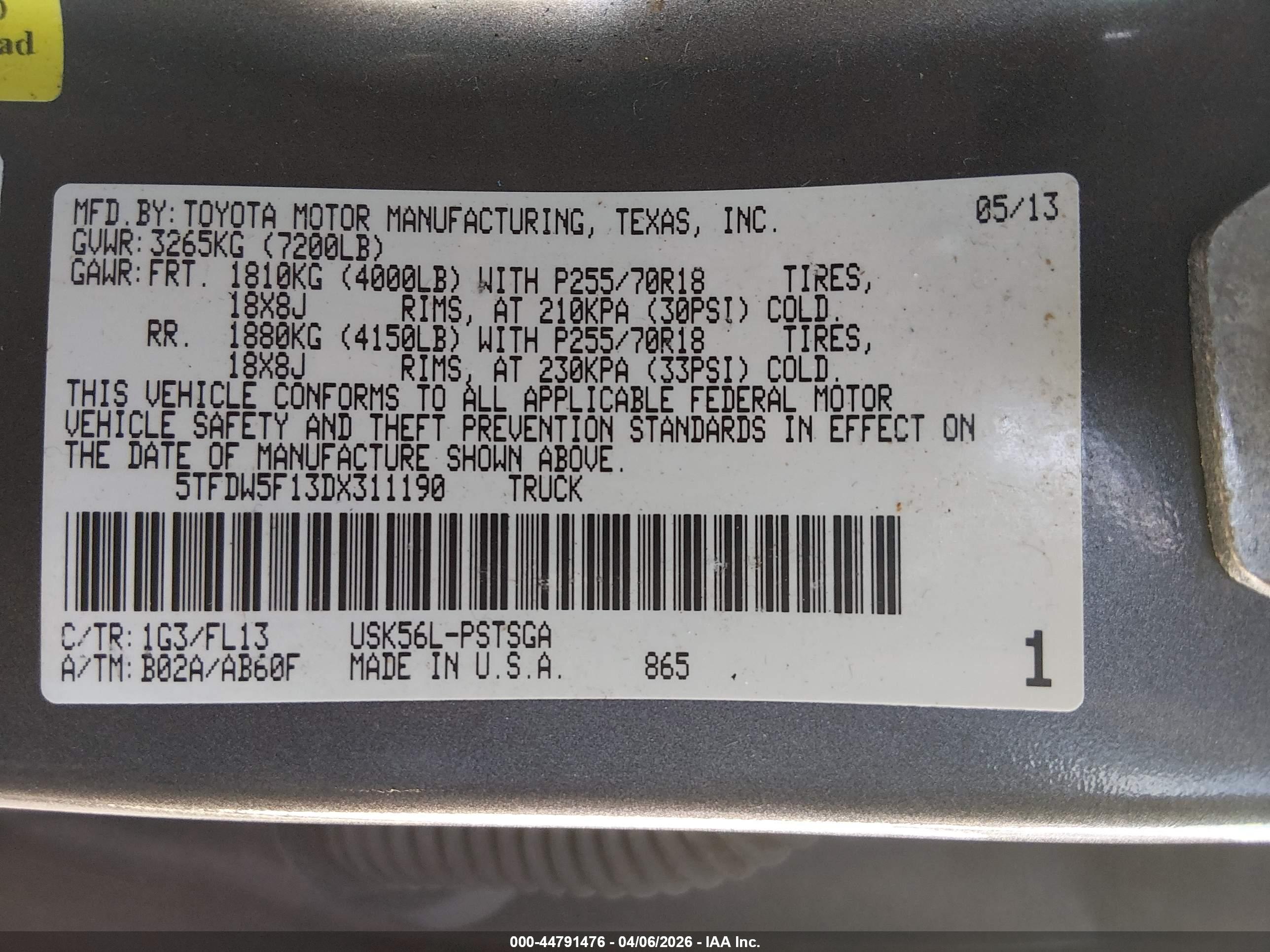 TOYOTA TUNDRA image 9