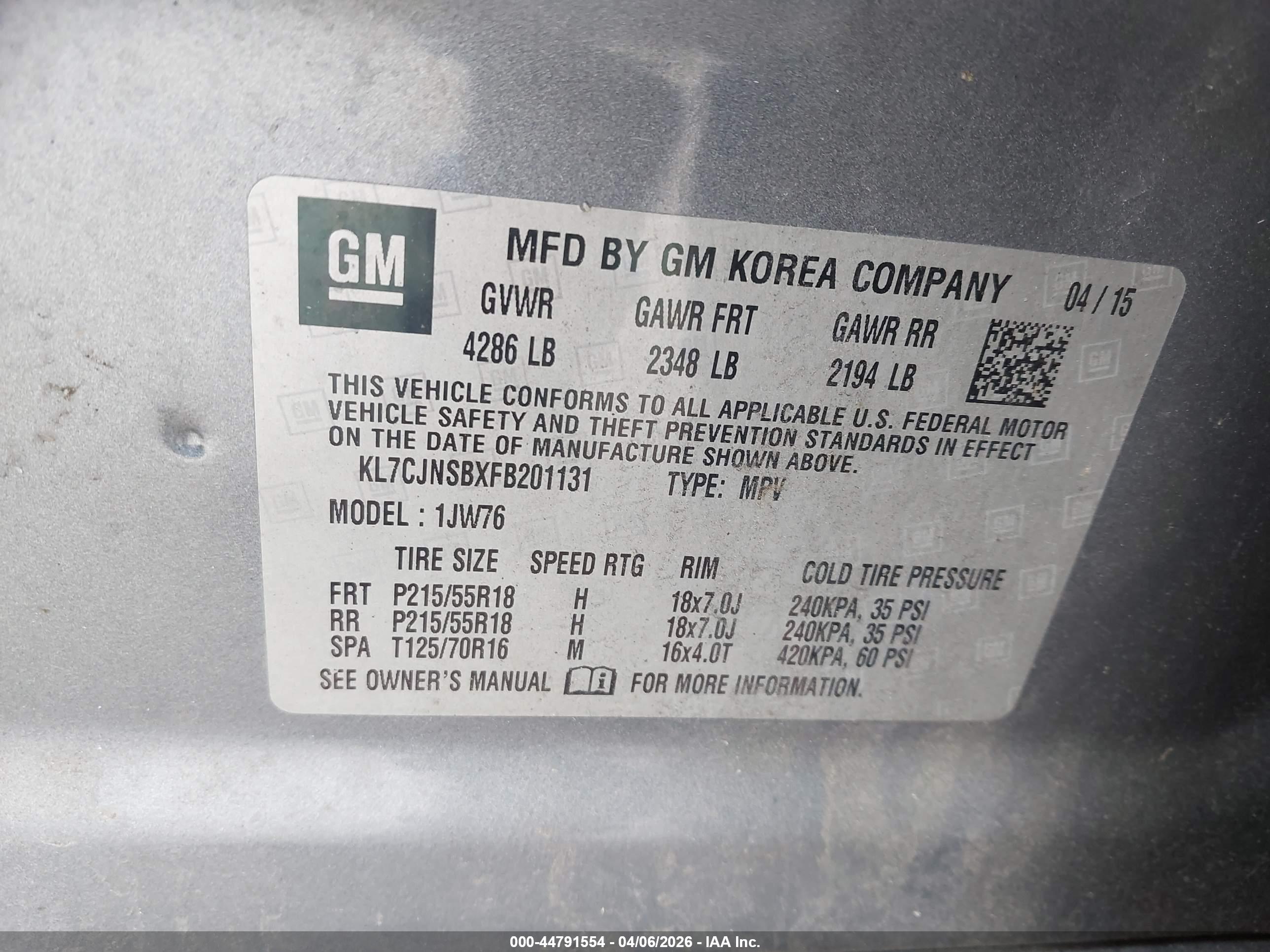 CHEVROLET TRAX image 9