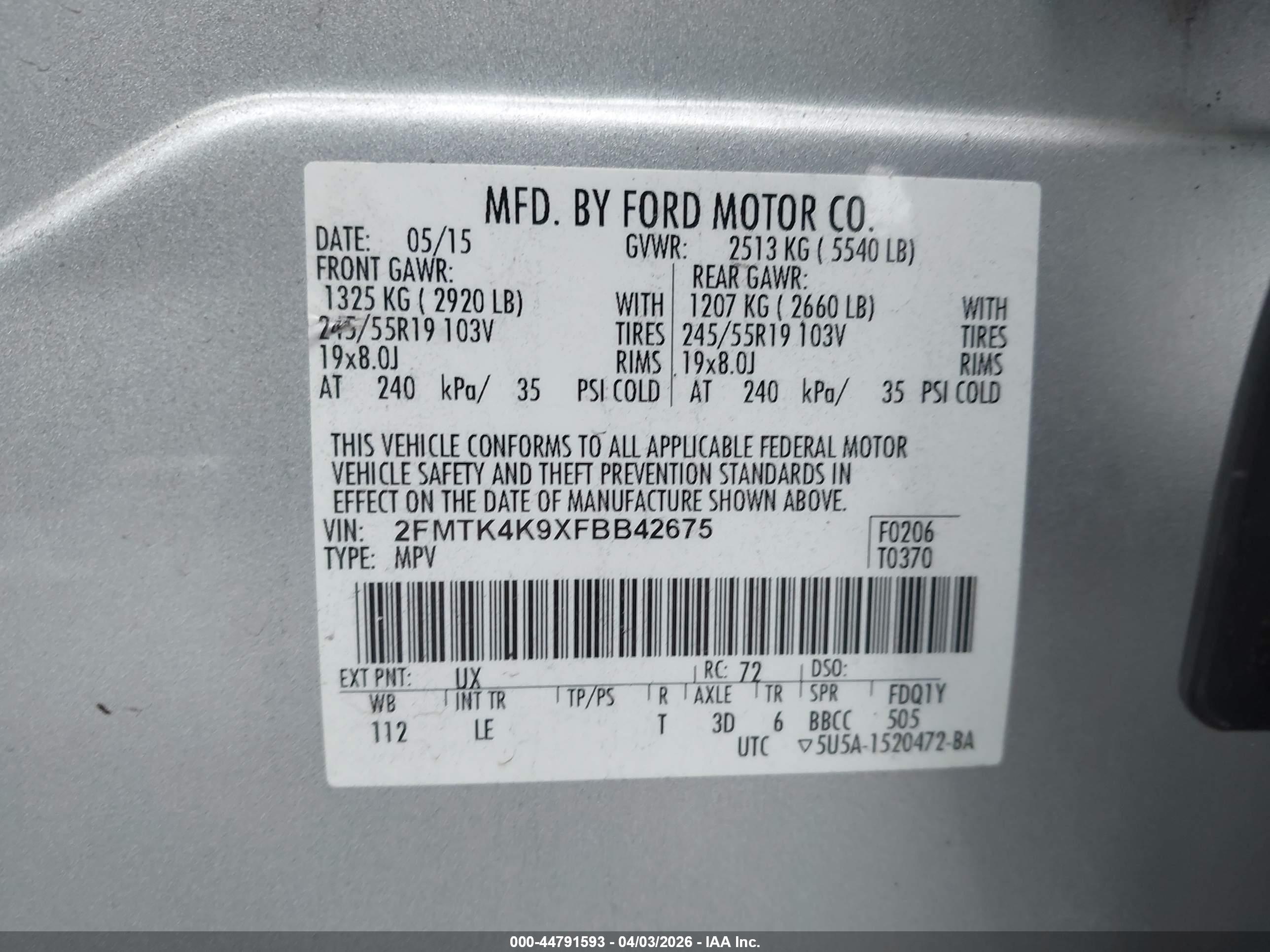 FORD EDGE image 9