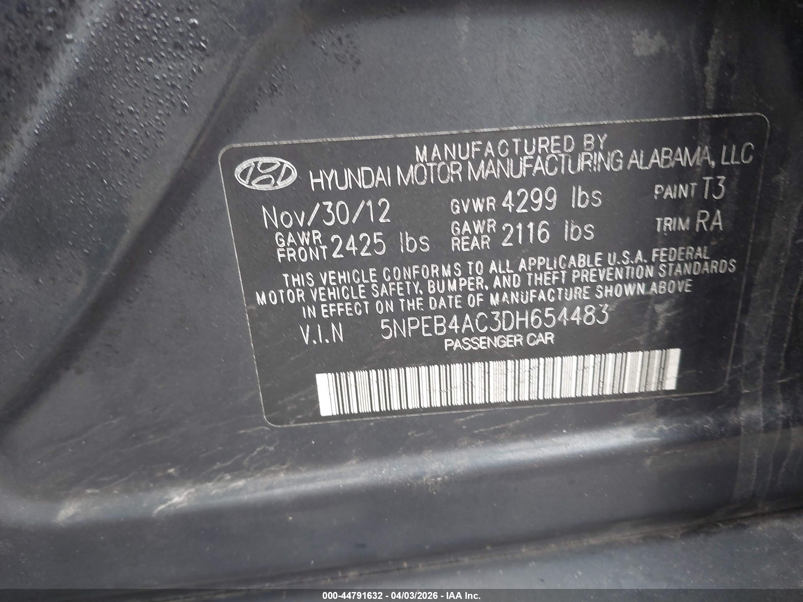HYUNDAI SONATA image 9