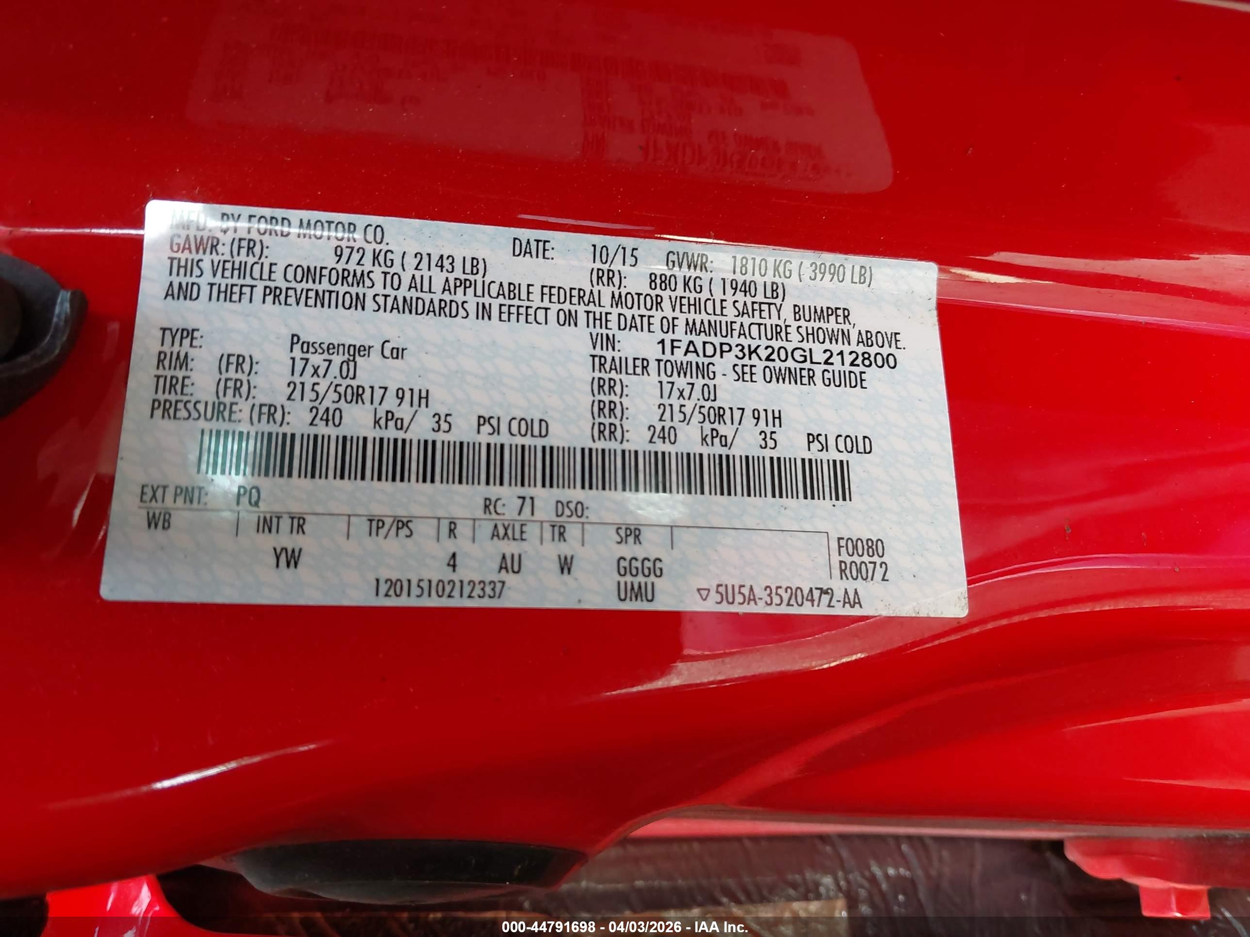FORD FOCUS image 9