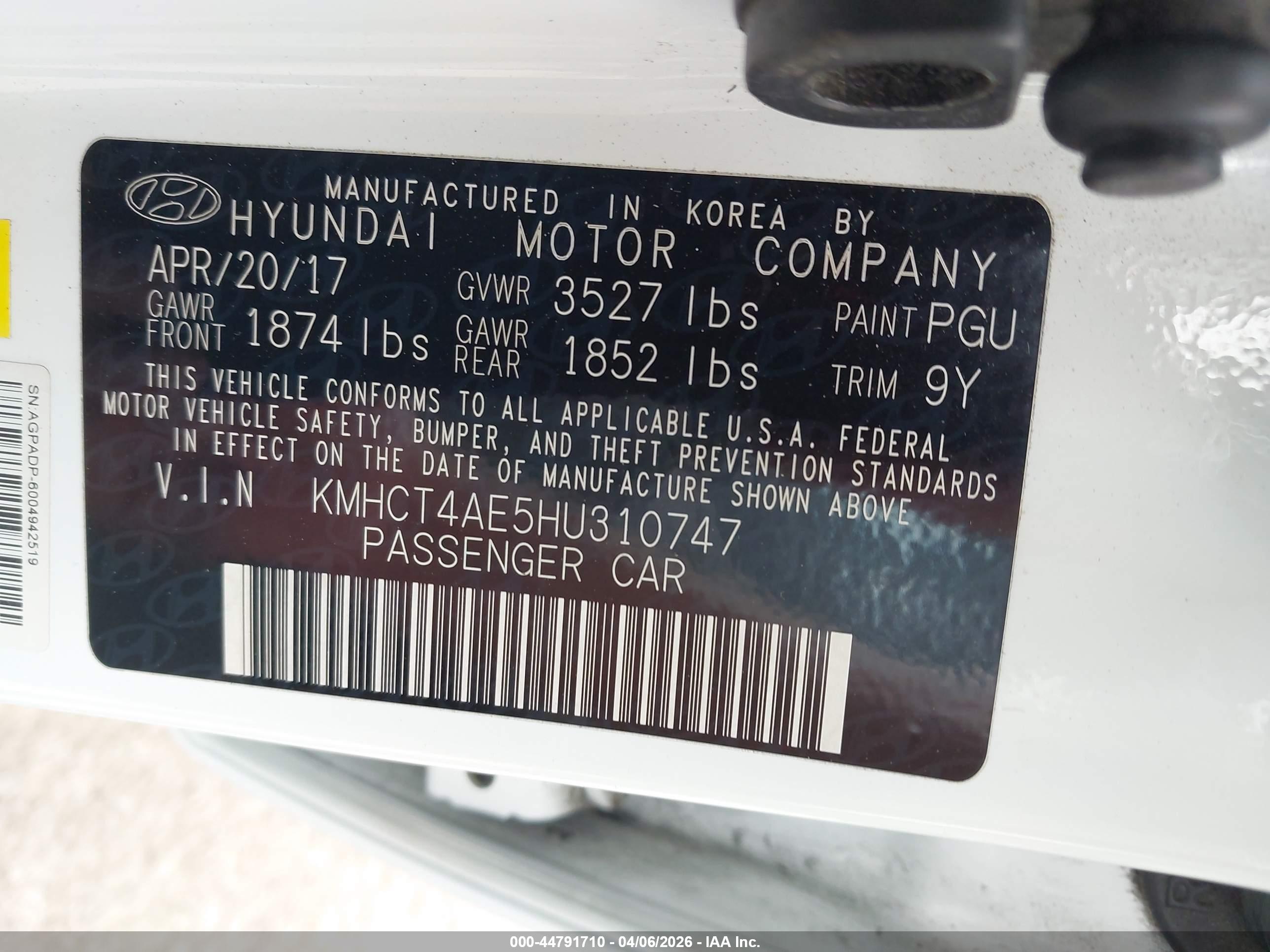 HYUNDAI ACCENT image 9