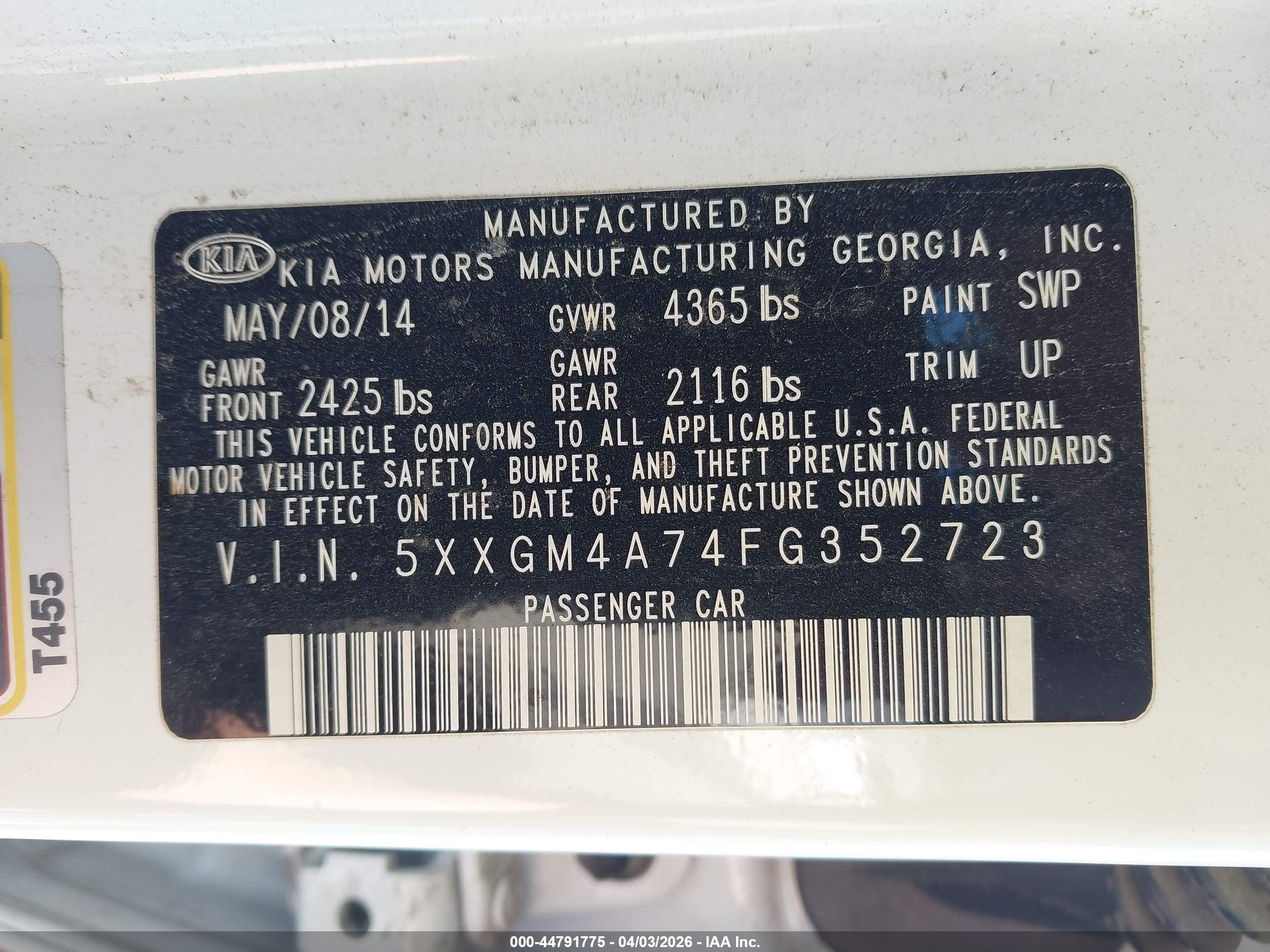 KIA OPTIMA image 9