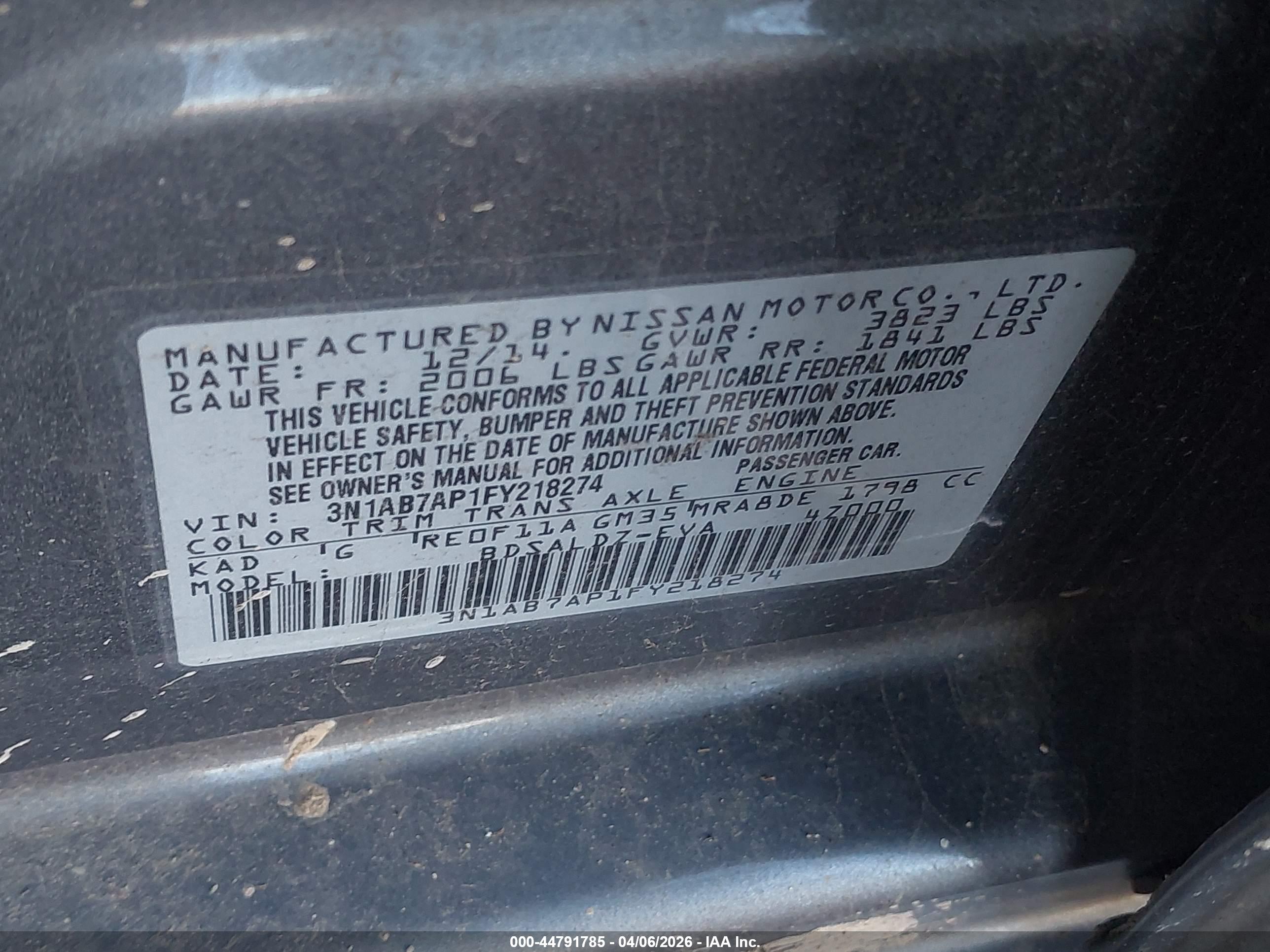 NISSAN SENTRA image 9