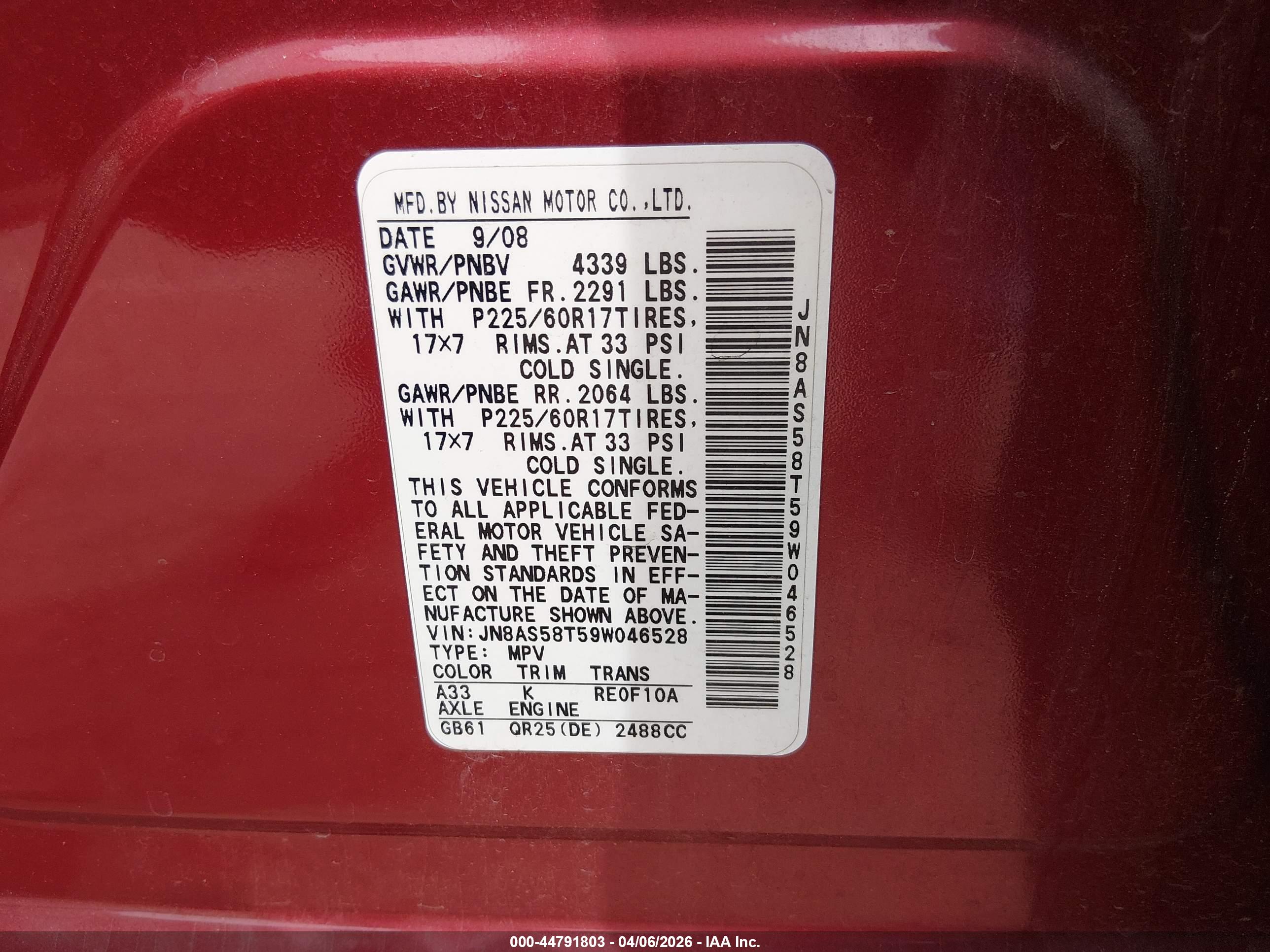 NISSAN ROGUE image 9