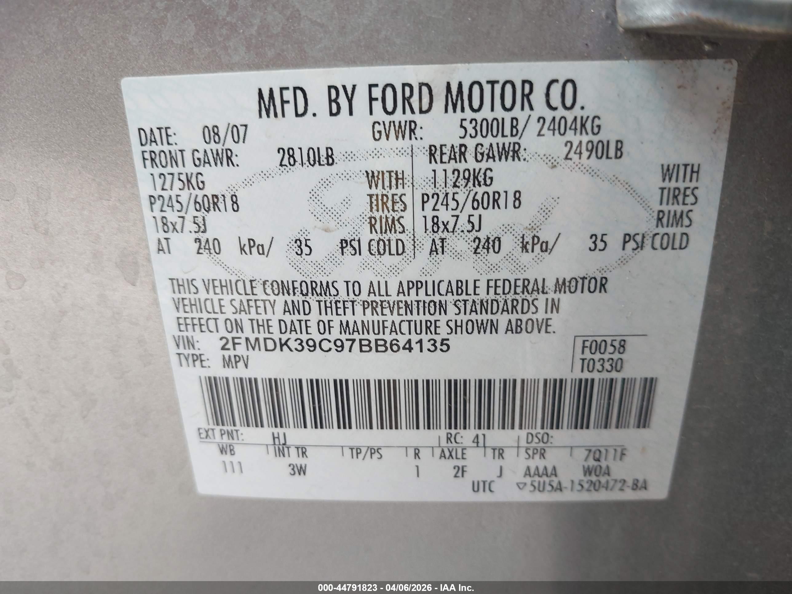 FORD EDGE image 9