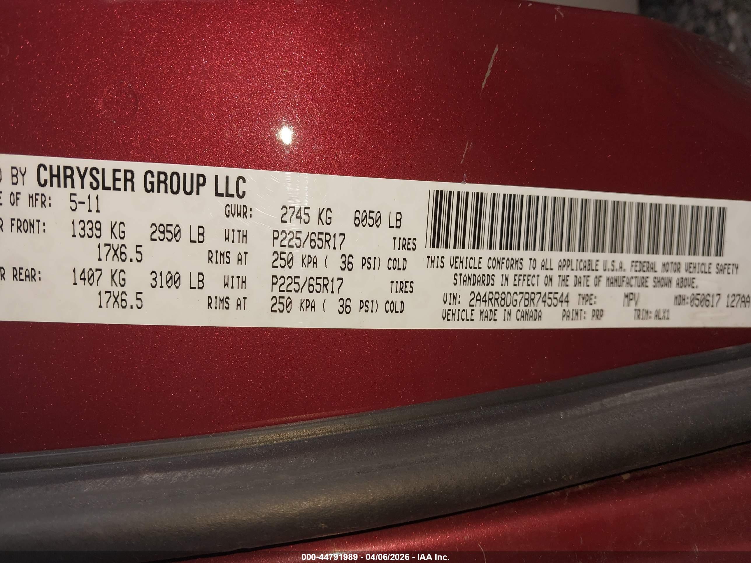 CHRYSLER TOWN image 9