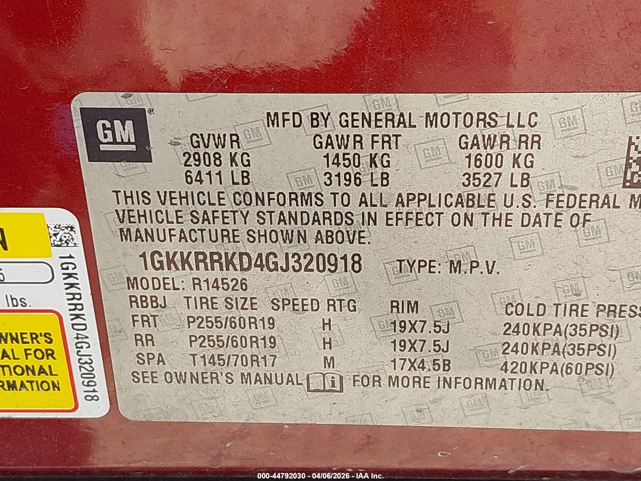 GMC ACADIA image 9