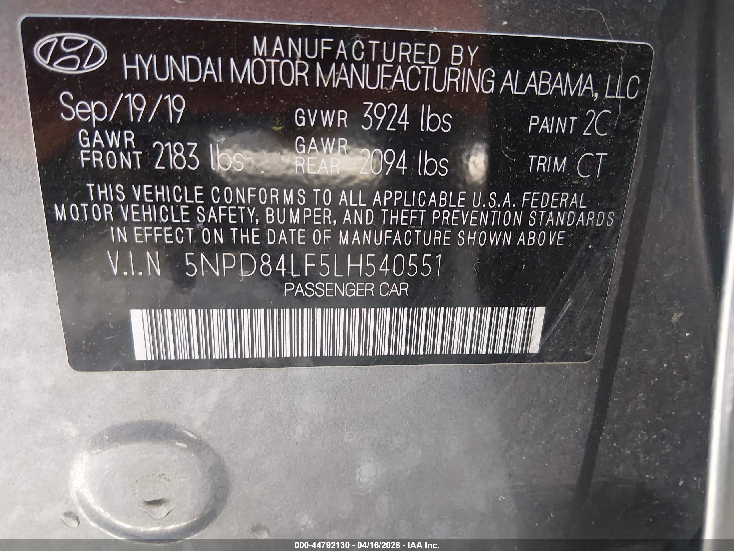HYUNDAI ELANTRA image 9