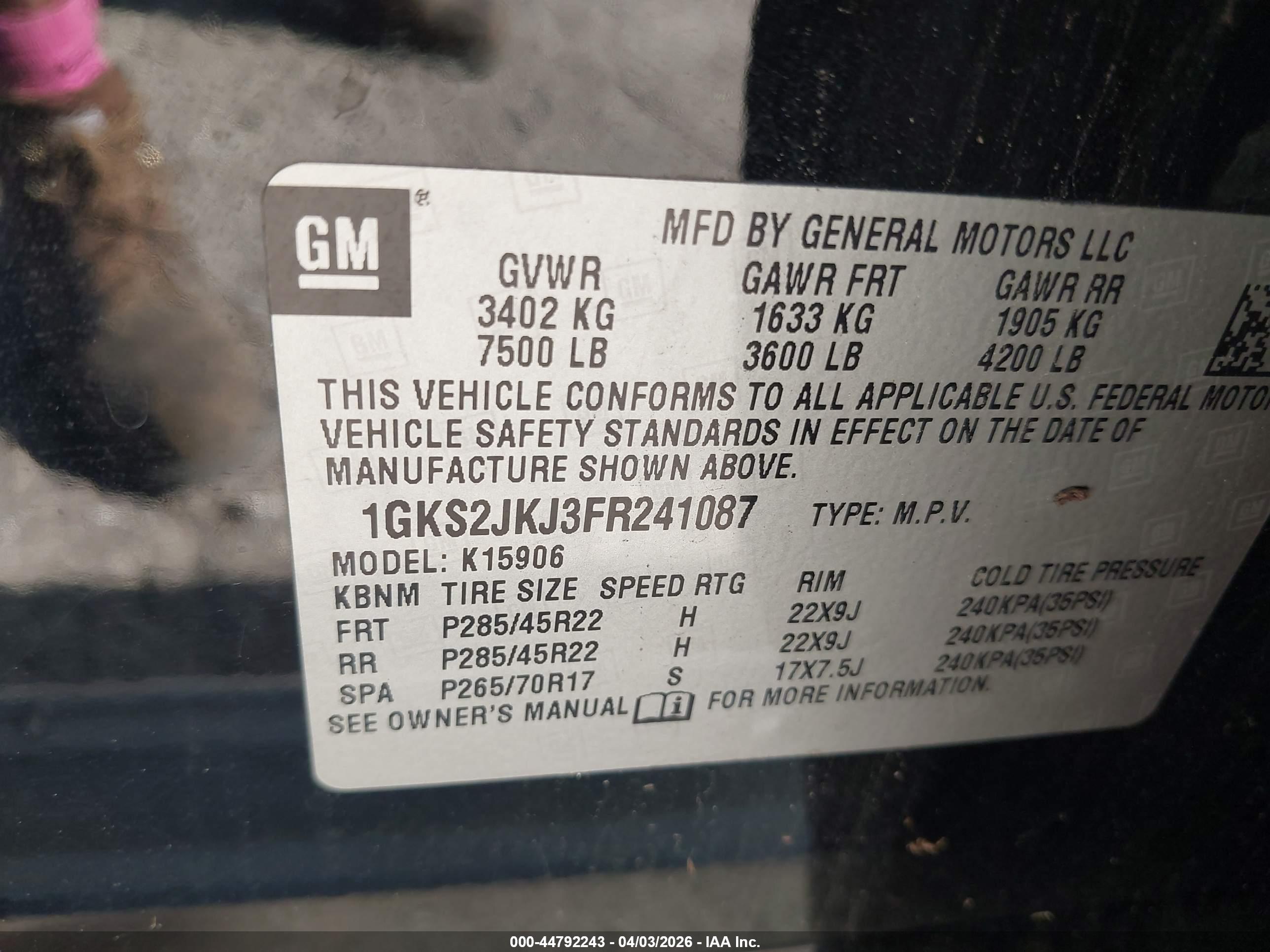 GMC YUKON image 9