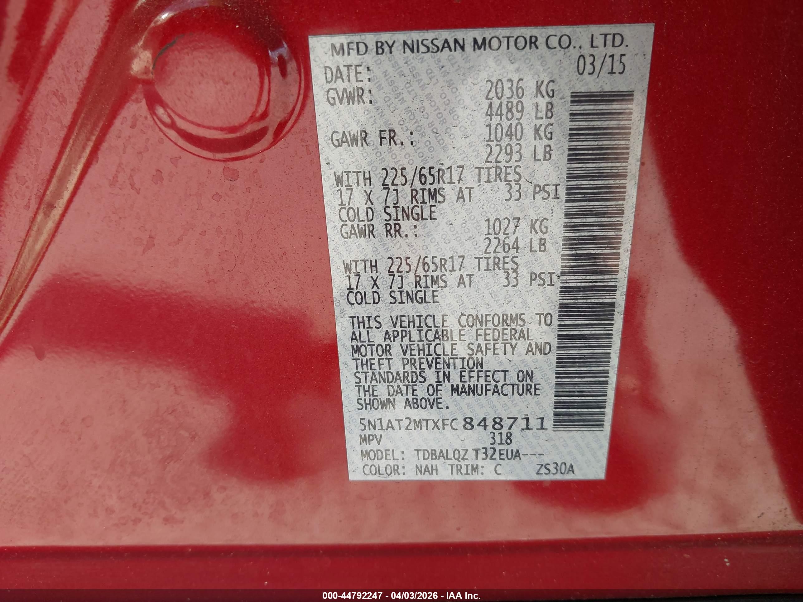 NISSAN ROGUE image 9