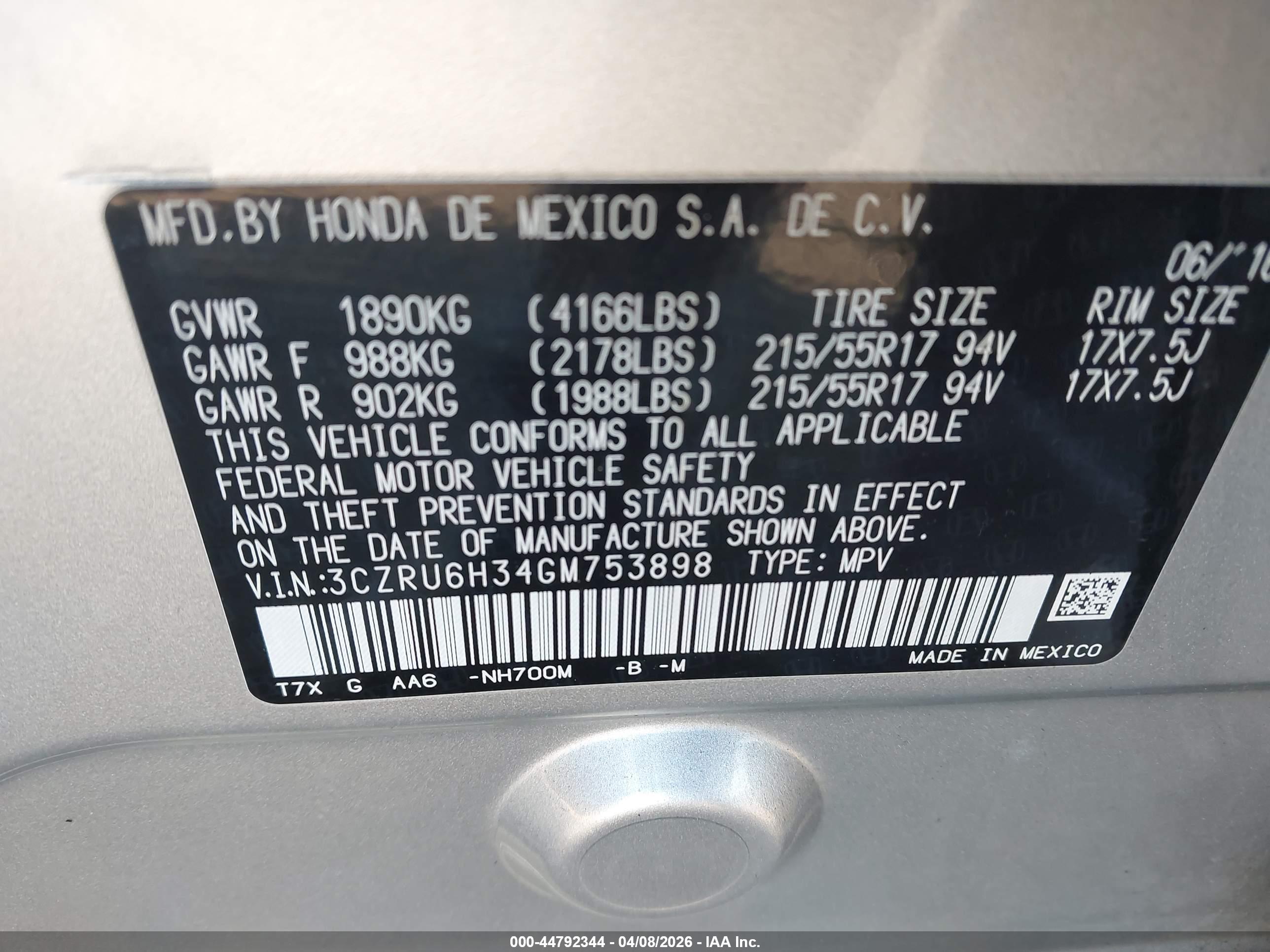 HONDA HR-V image 9