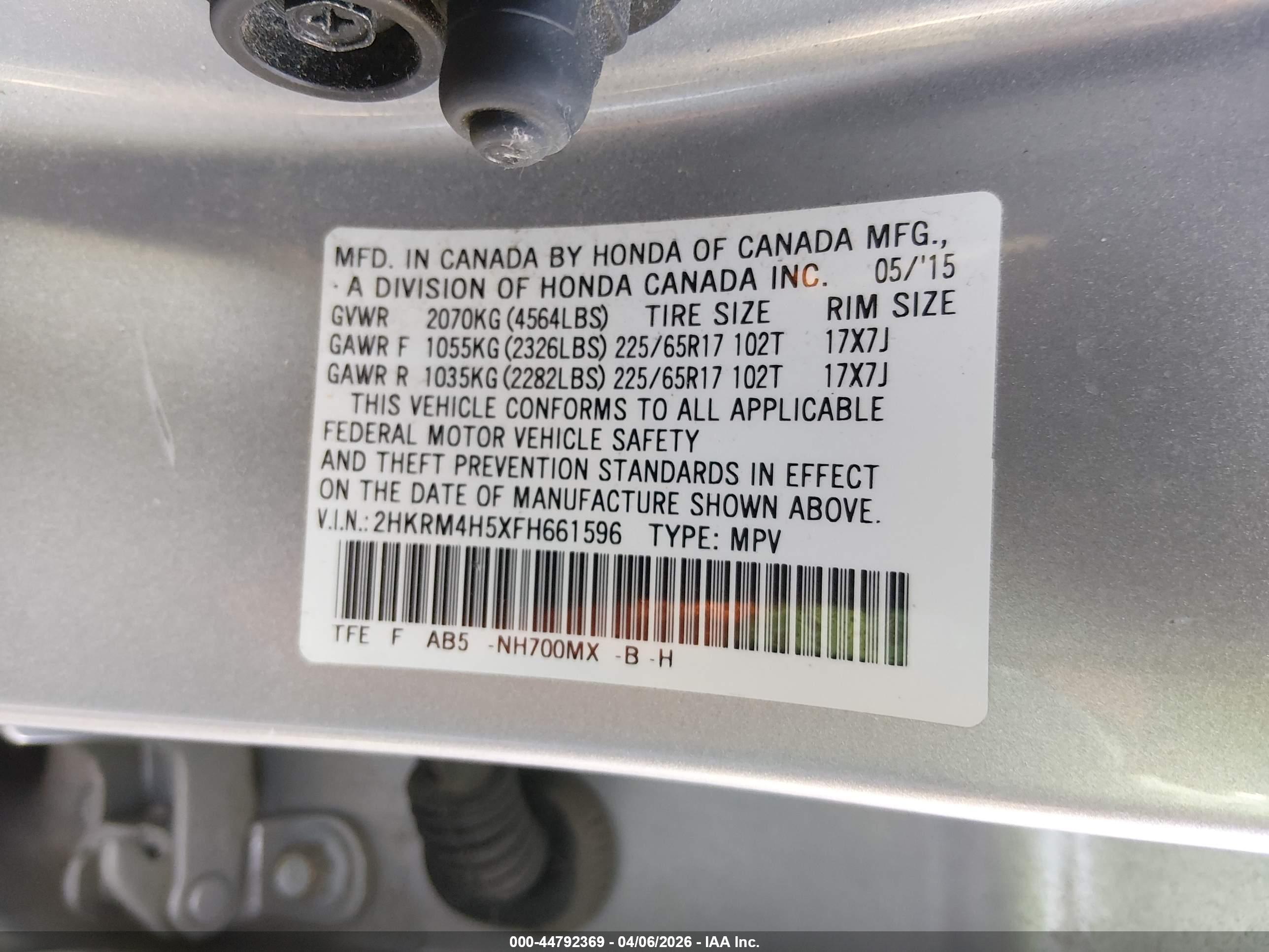 HONDA CR-V image 9