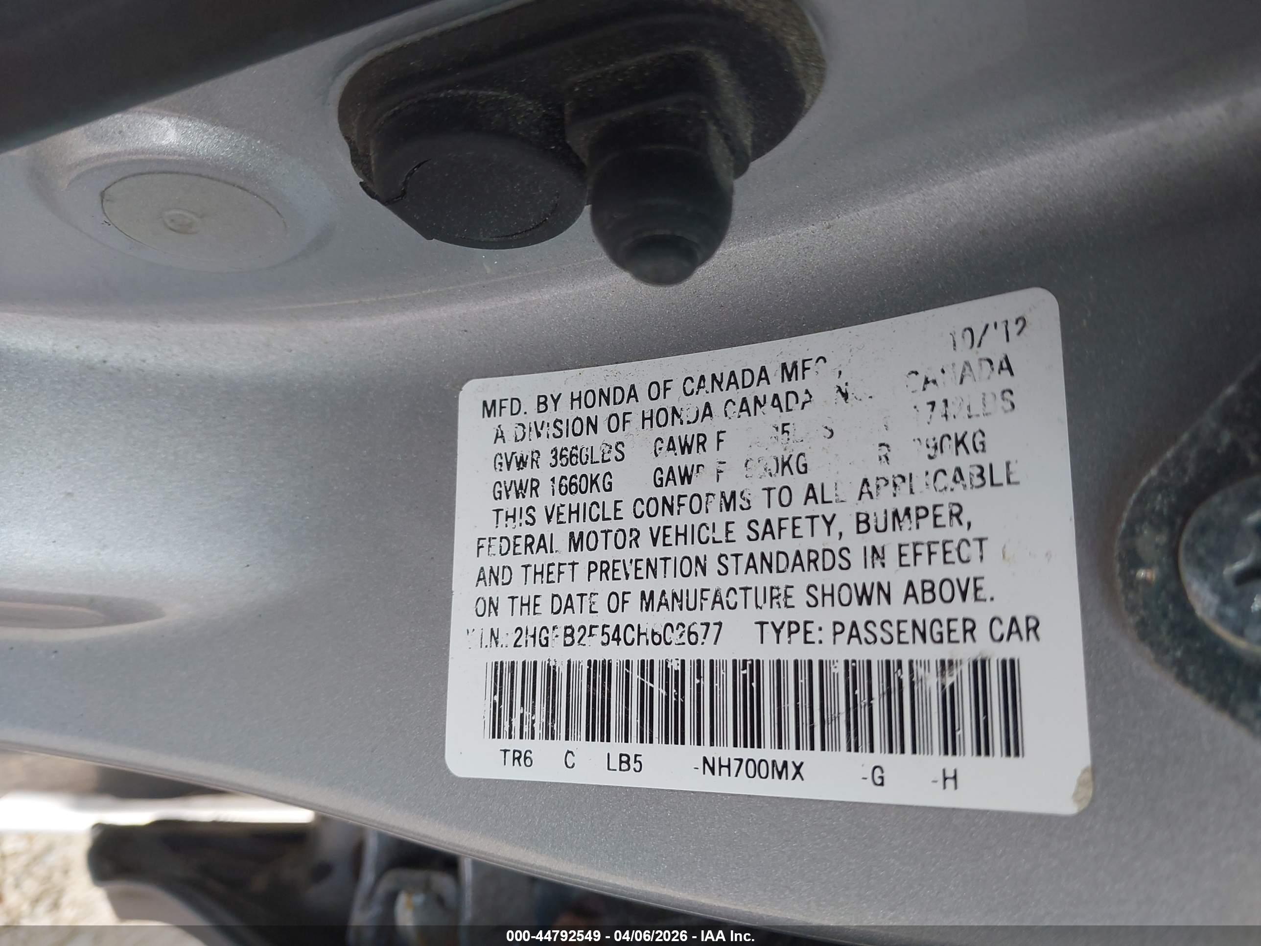 HONDA CIVIC image 9