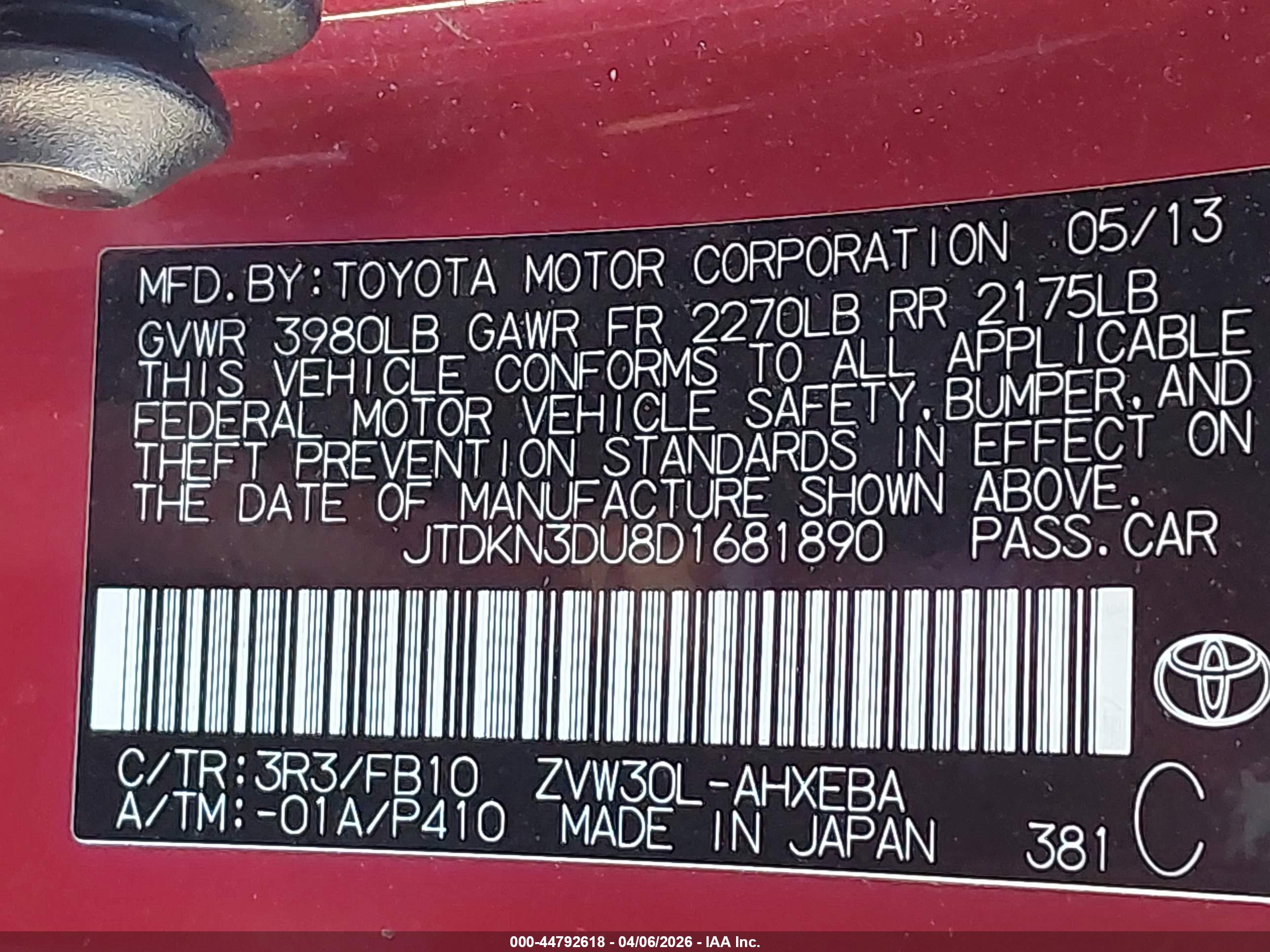 TOYOTA PRIUS image 9