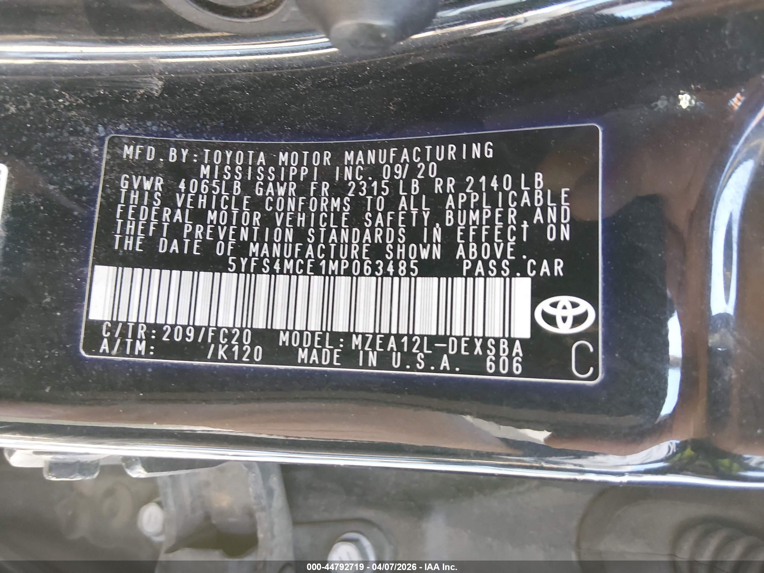 TOYOTA COROLLA image 9